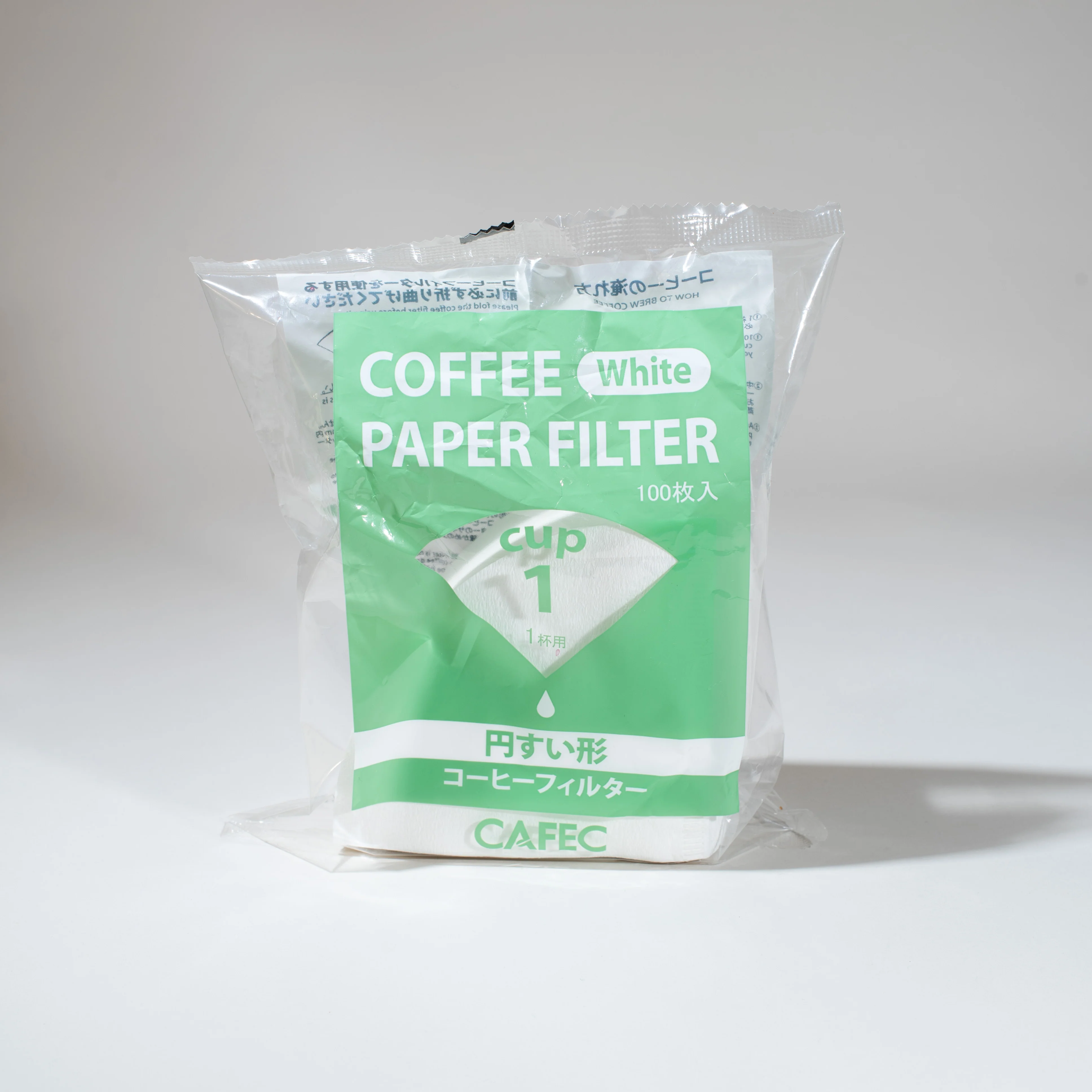 CAFEC - Traditional Paper Filter - 1 Cup - S
