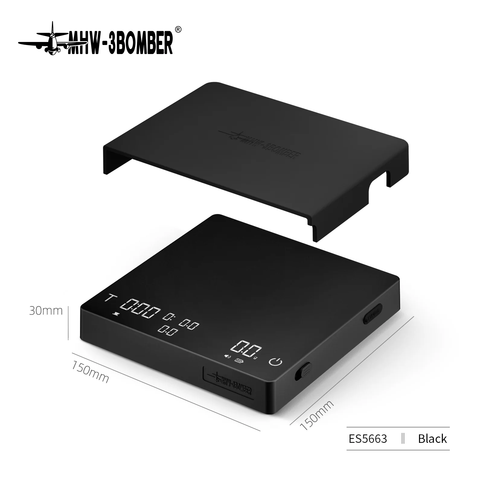 MHW-3BOMBER - Cube Coffee Scale 3.0 PRO MAX - Image 2