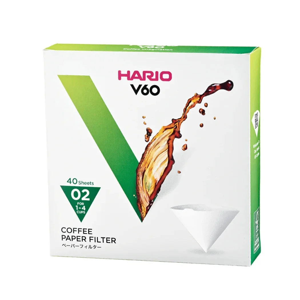 Hario - V60-02 Paper Filters 40pack - Hario 02 Brown