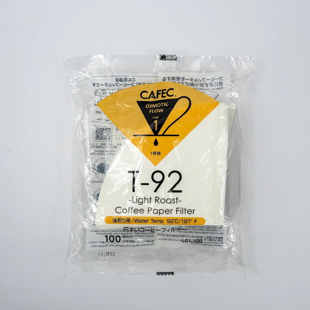 CAFEC - LIGHT T-92 Paper Filter - 1 Cup - S