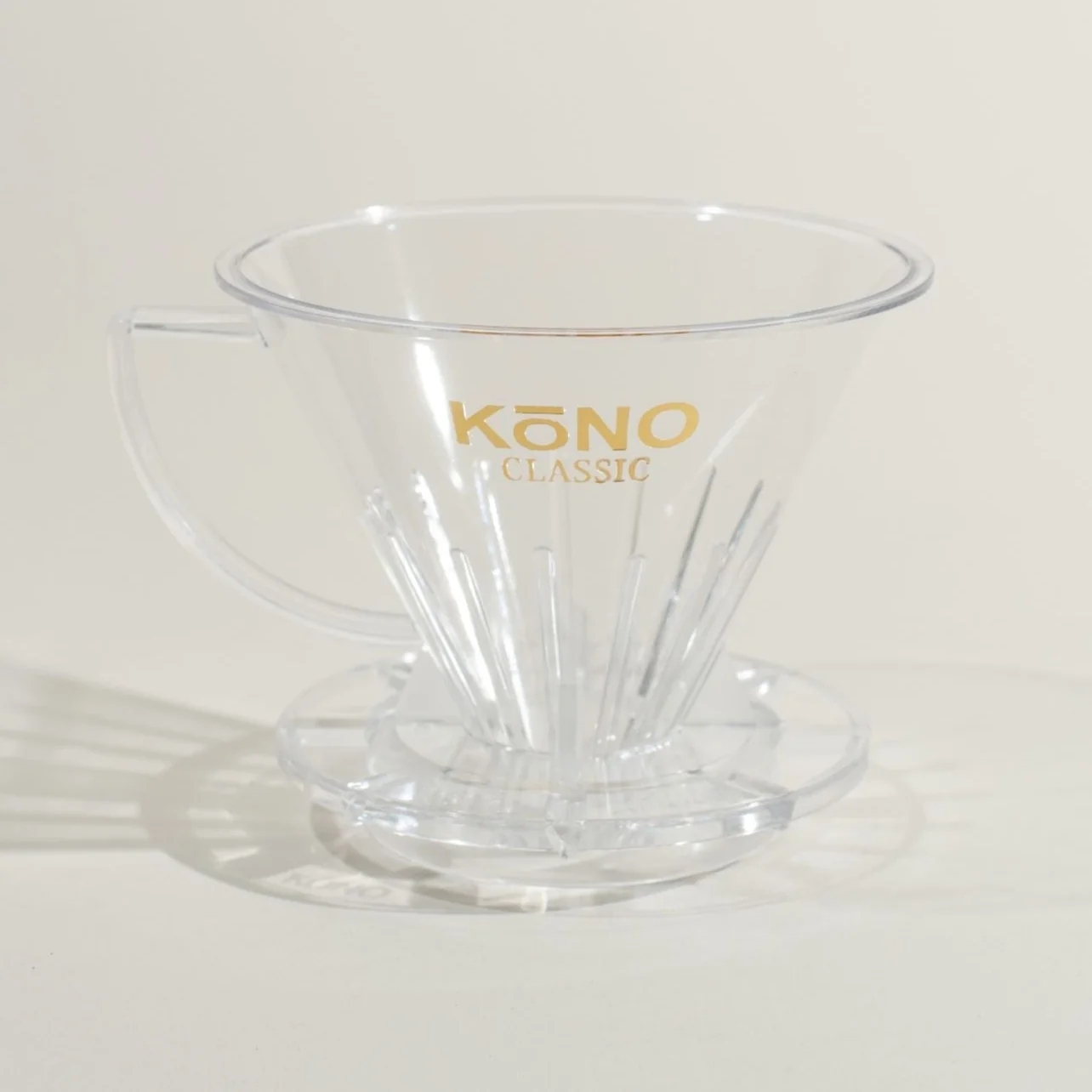 Kono - Meimon MD-41 Plastic Dripper Clear - 4 cup - Image 2