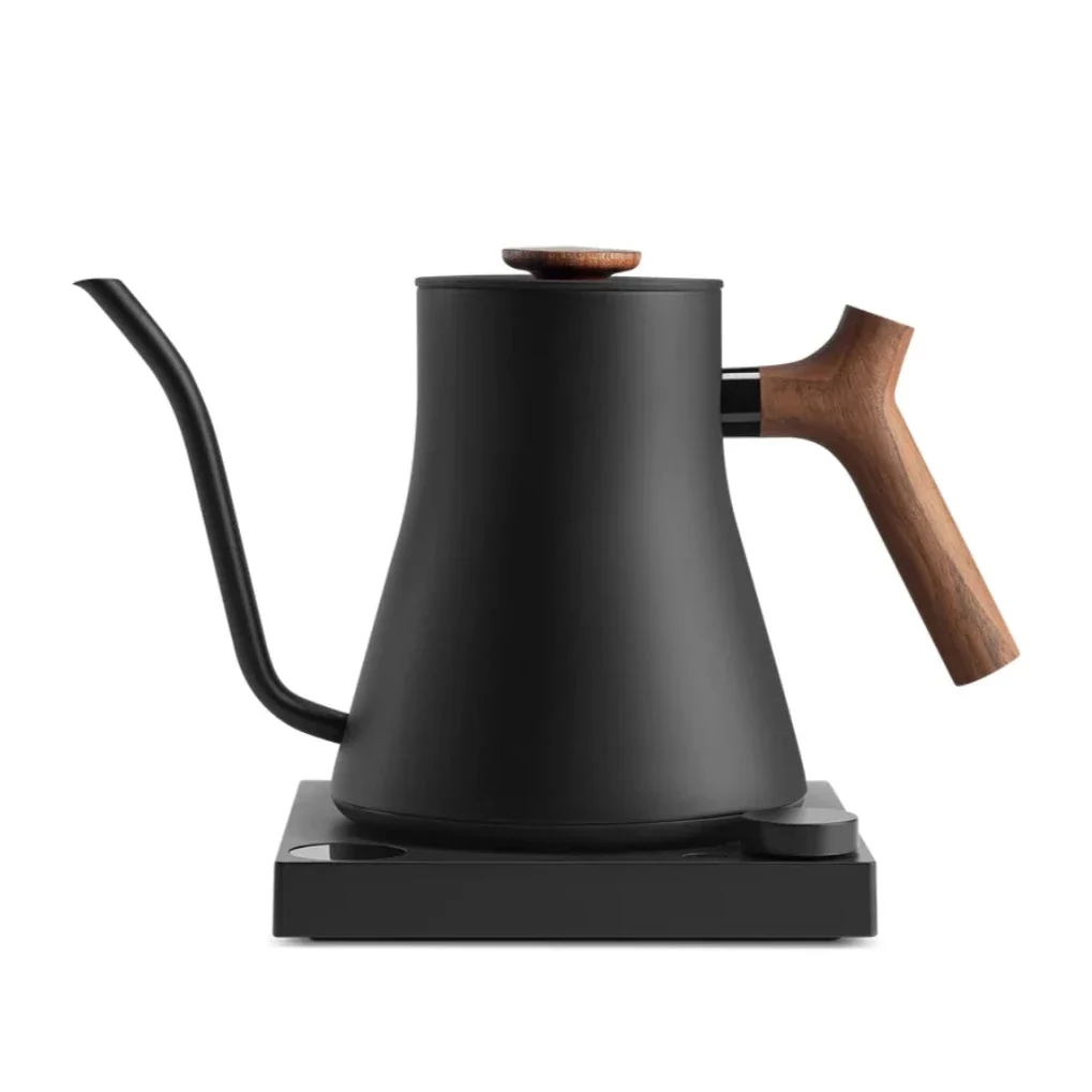 Fellow - Stagg EKG Electric Kettle | PRO - Matte White + Maple - Image 4