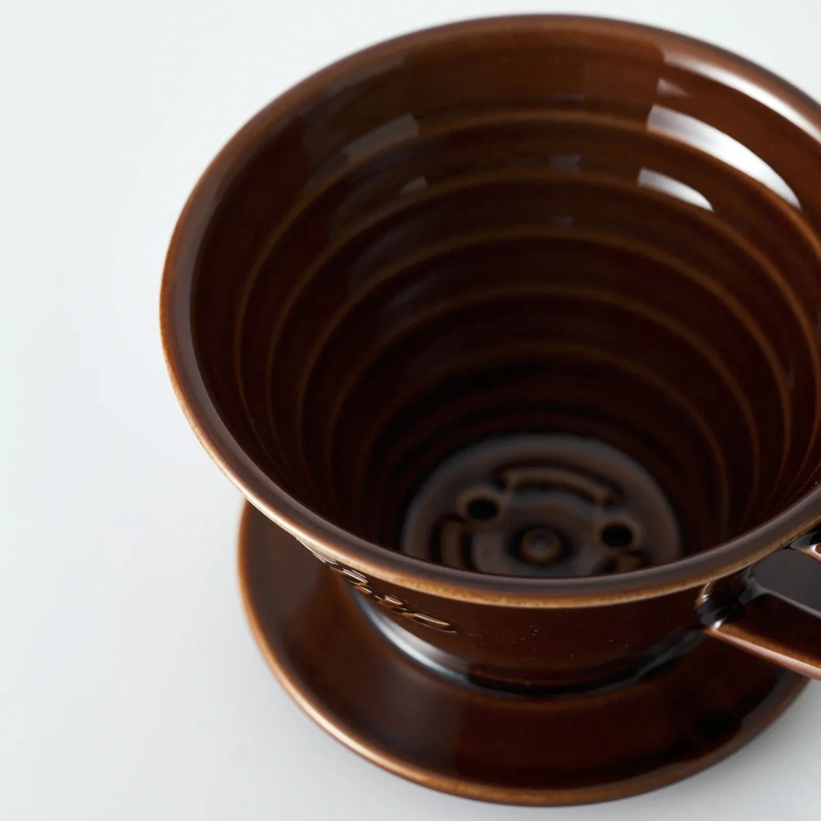 Kalita - Mino-yaki Dripper Gloss Series - 185 / Gloss Brown - Image 2