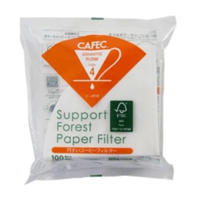 CAFEC - Support Forest filter Paper - 4 Cup - M - Image 2