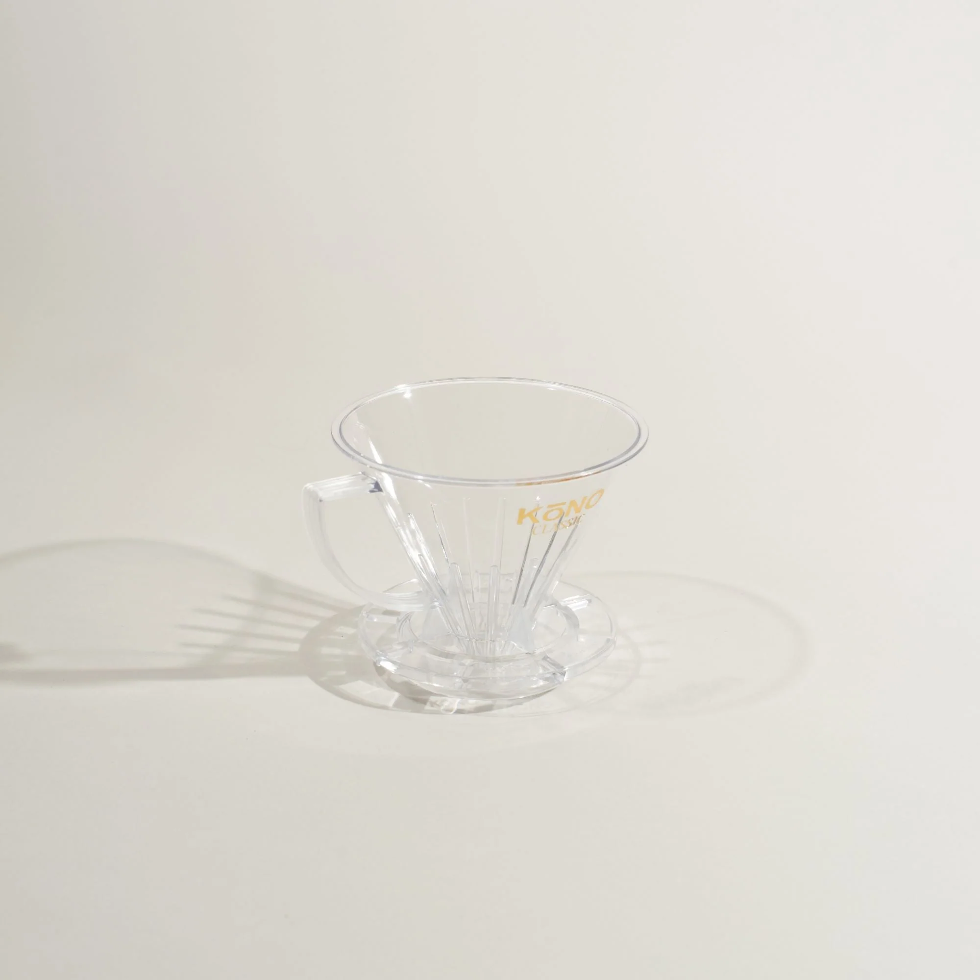 Kono - Meimon MD-41 Plastic Dripper Clear - 4 cup - Image 5
