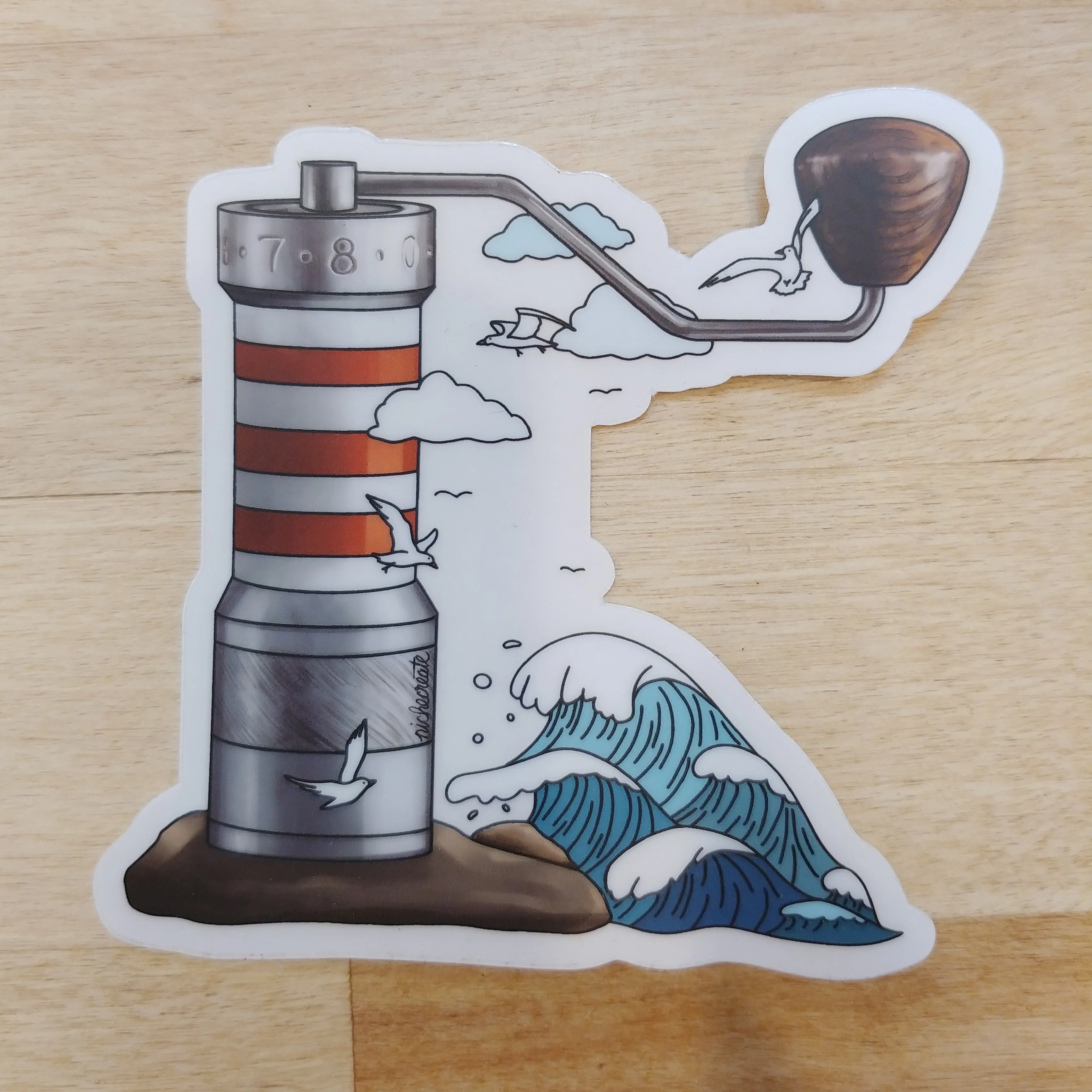 Niche Create - 1ZPRESSO Stickers - J-Max