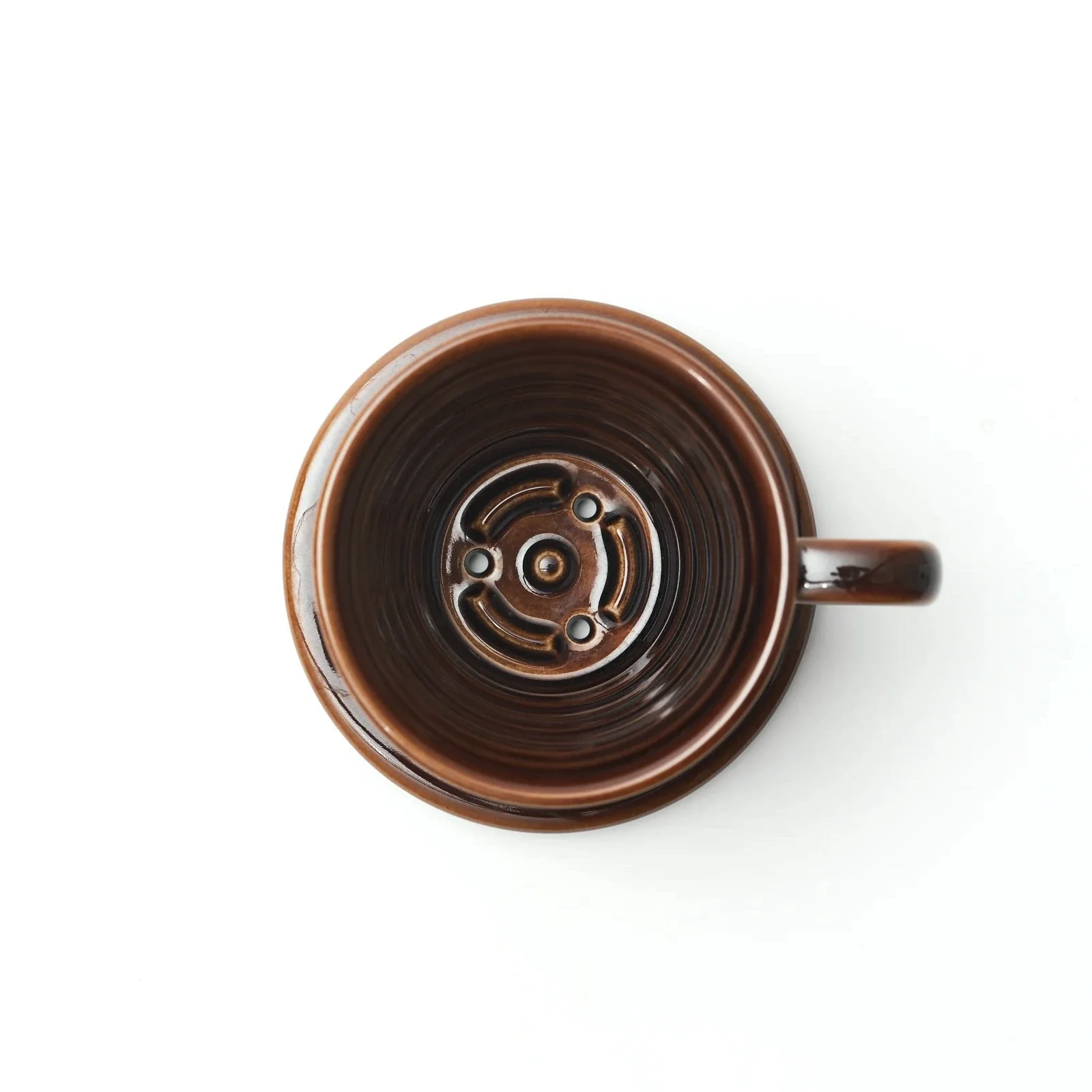 Kalita - Mino-yaki Dripper Gloss Series - 185 / Gloss Brown - Image 5