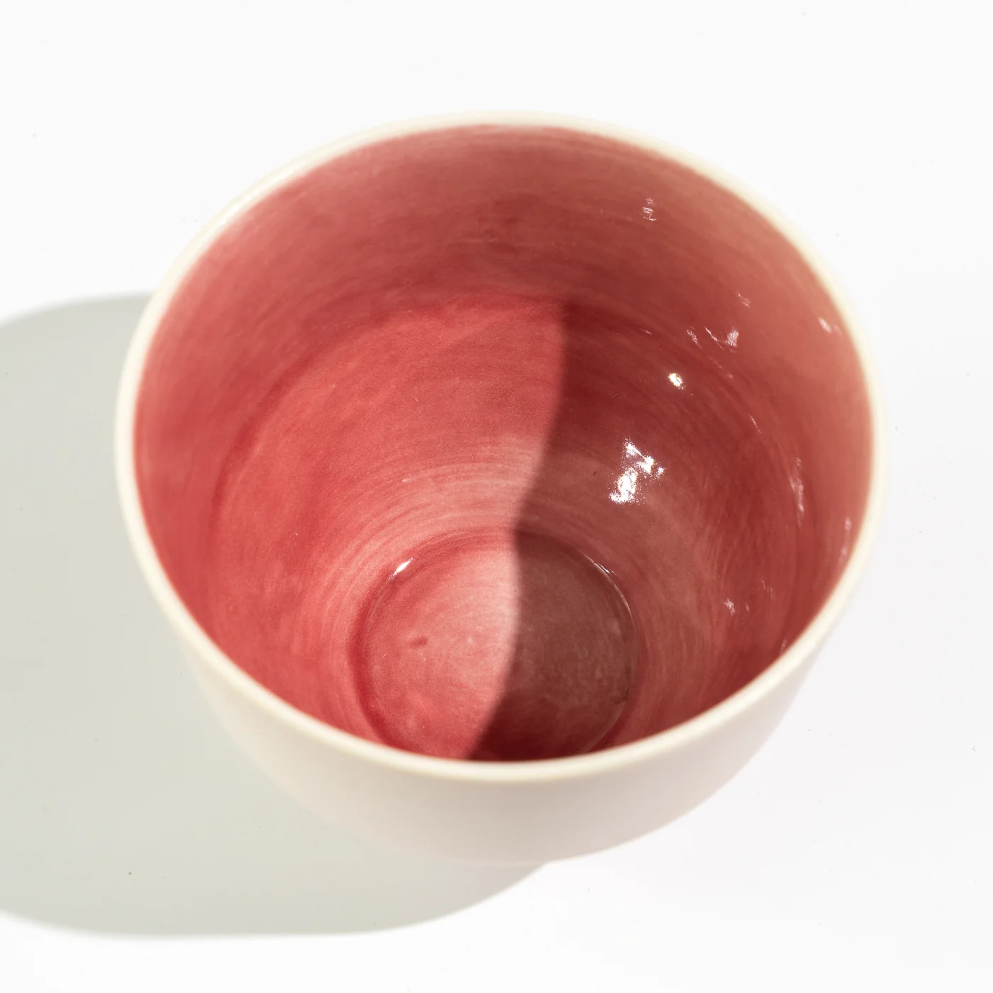 MK Studio - Matte Pink with Glossy Pink Inside | Handmade Porcelain Cup - A2 - Image 28