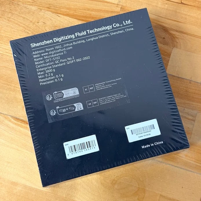 Garage Sale | DiFluid Microbalance Ti Scale - New - Image 3