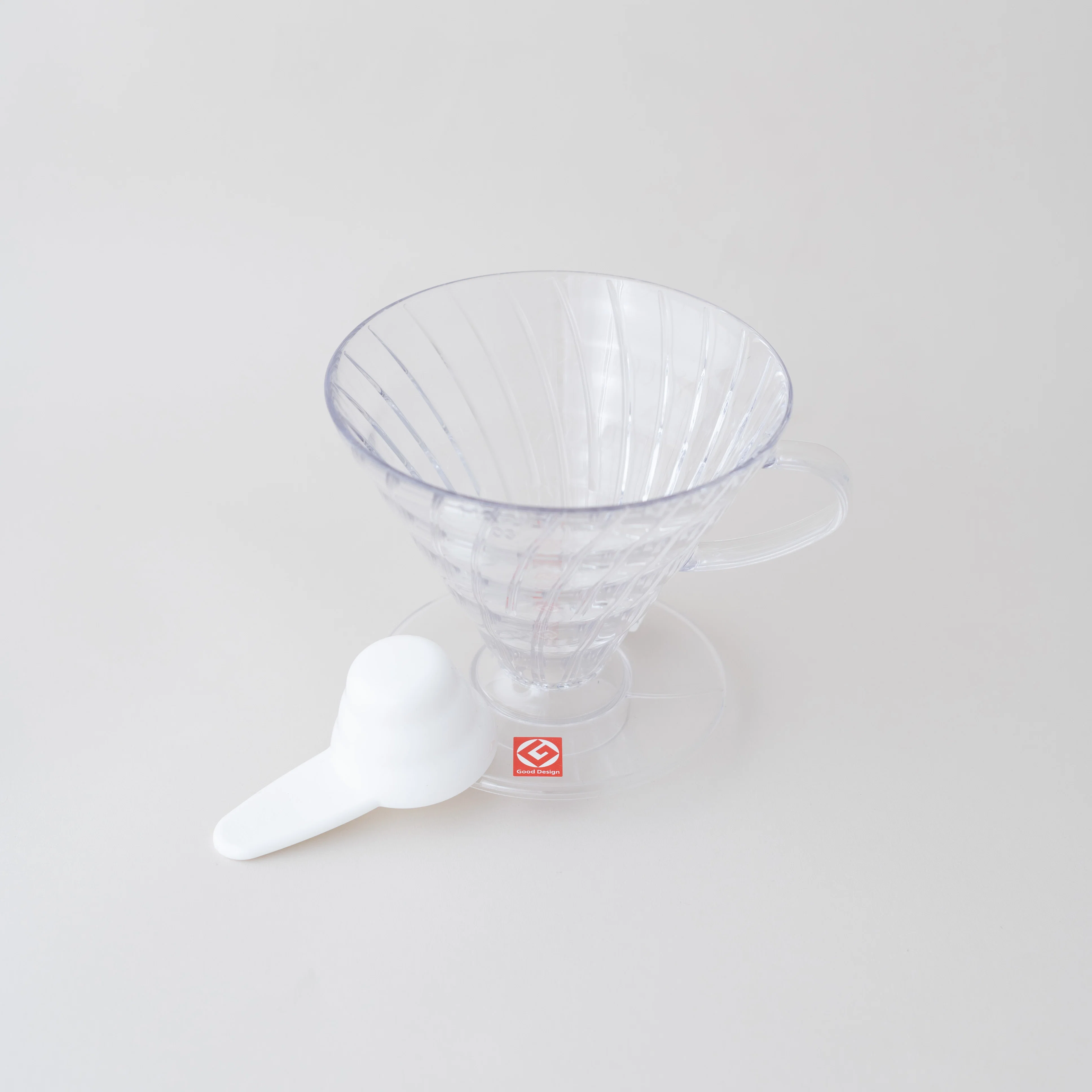 Hario - V60 Dripper Plastic - V60-03 - Clear - Image 5