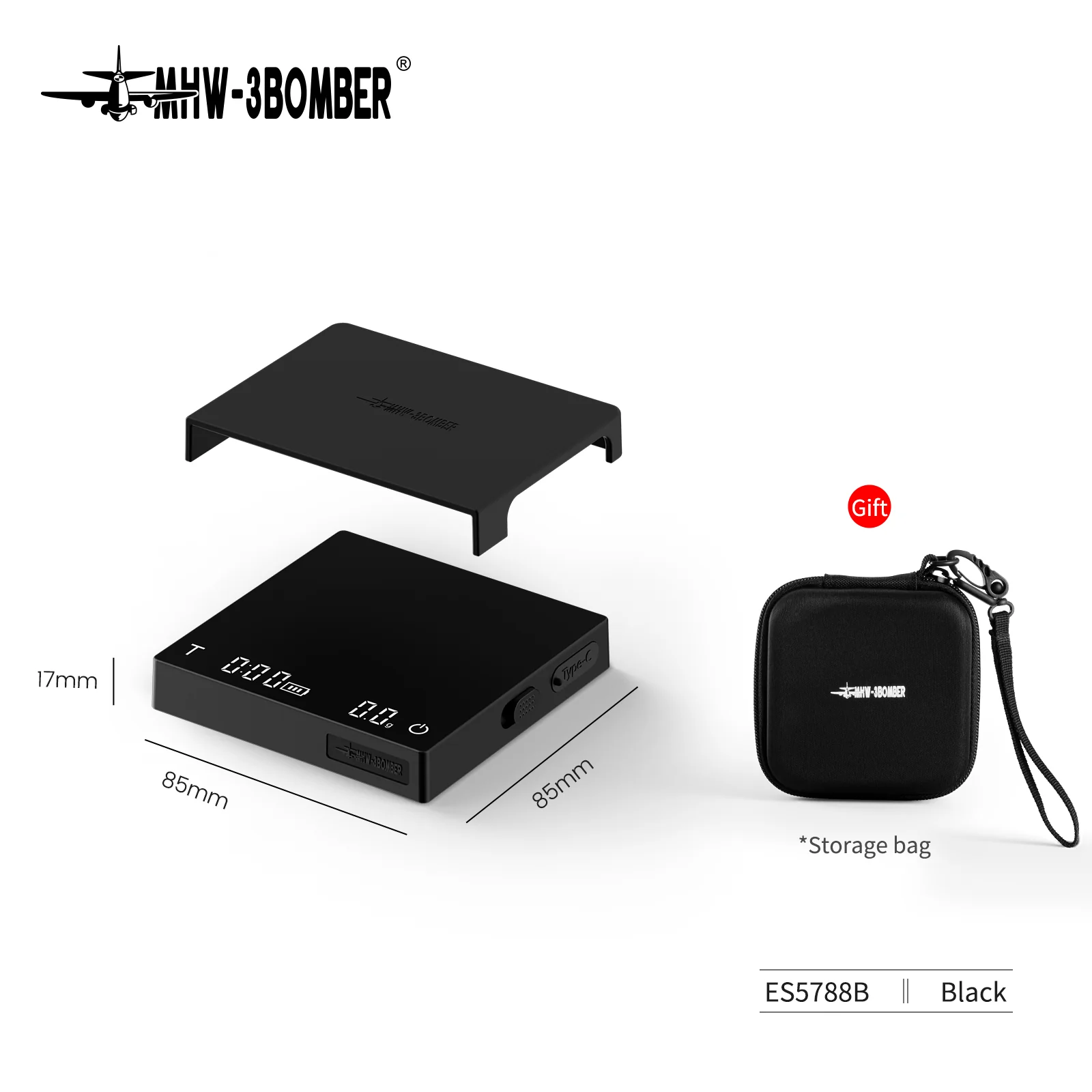 MHW-3BOMBER - Cube Coffee Scale 3.0 MICRO - Image 4