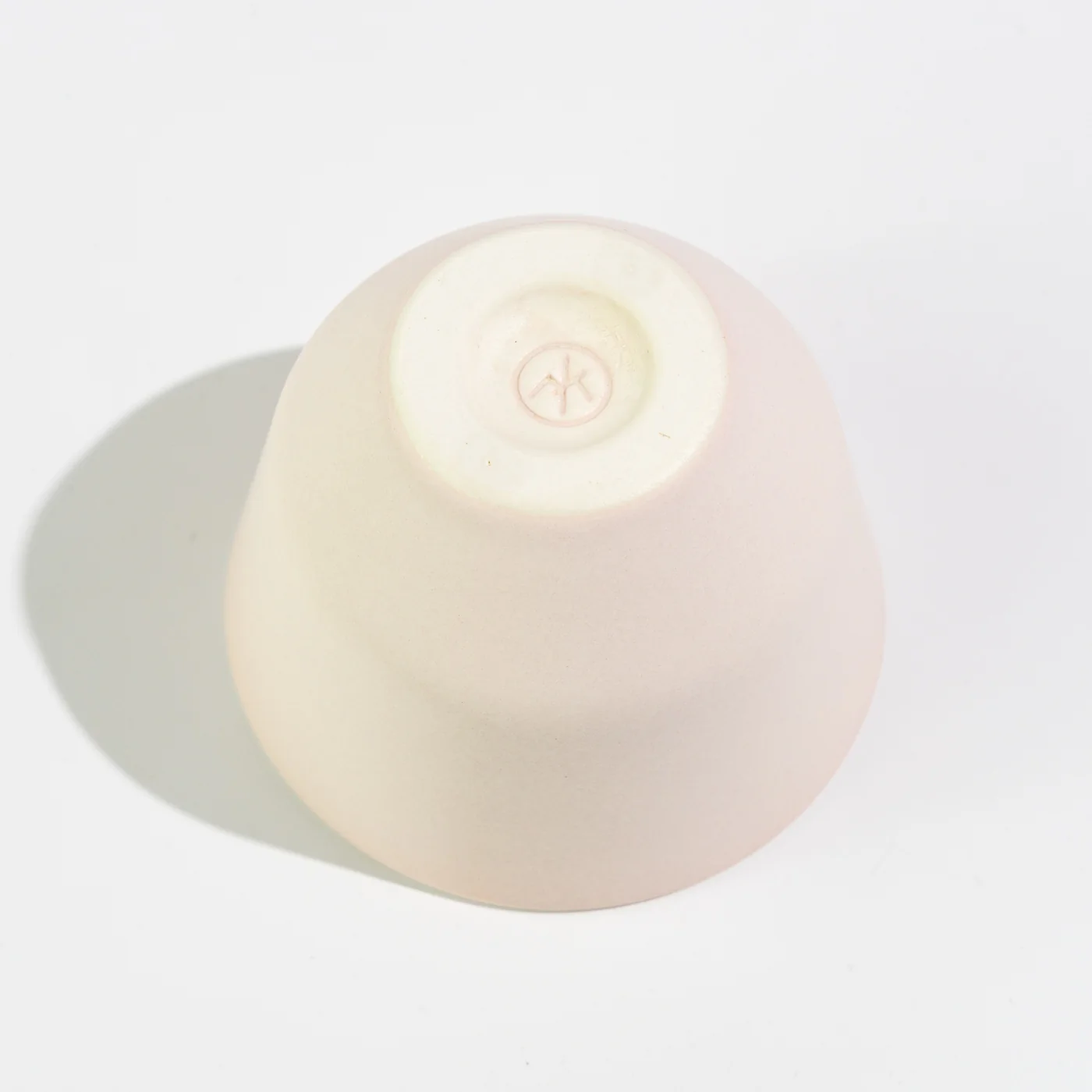 MK Studio - Matte Pink with Glossy Pink Inside | Handmade Porcelain Cup - A2 - Image 12