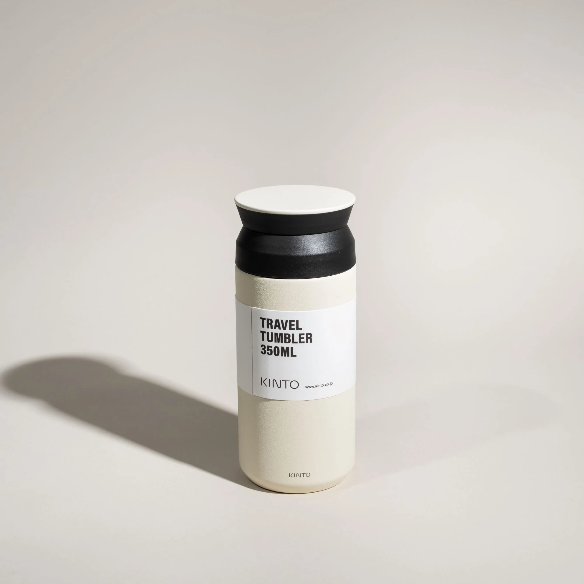 Kinto - Travel Tumbler 12 oz | 350 mL - Sand Beige - Image 4
