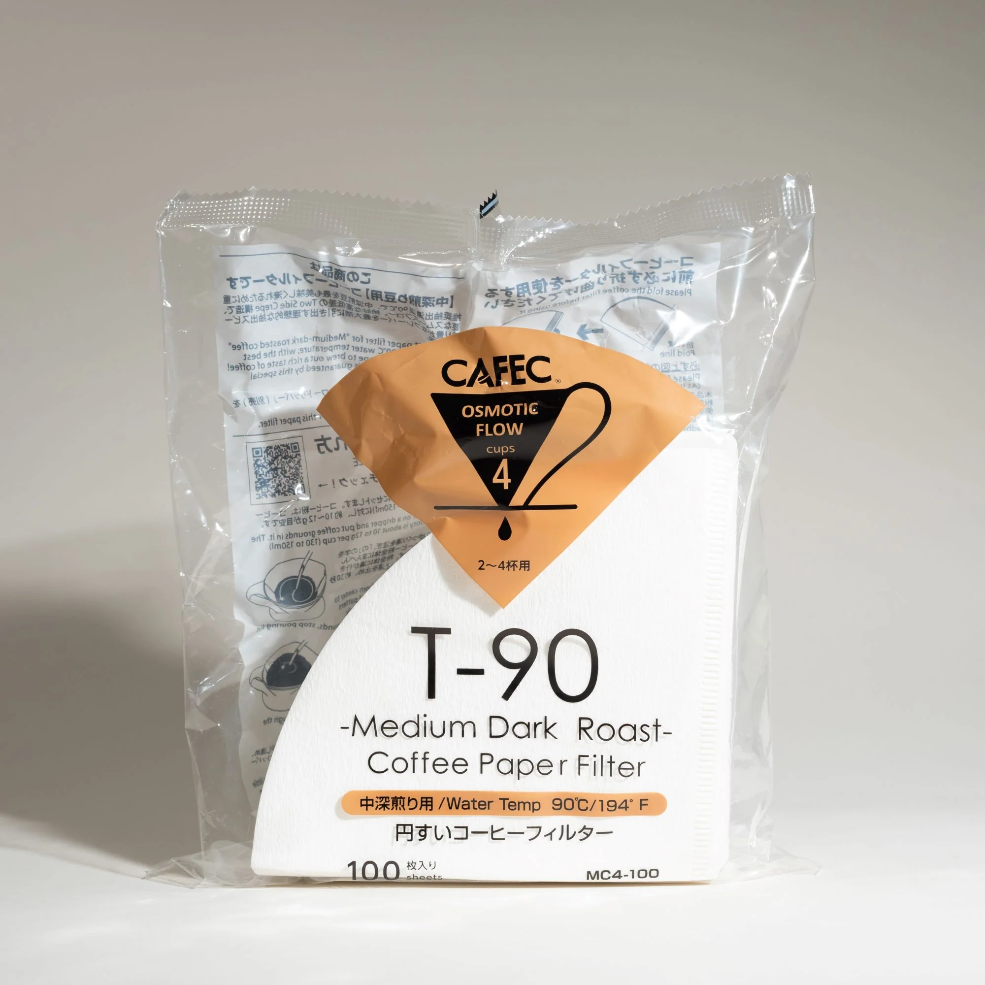 CAFEC - Medium T-90 Paper Filter - 4 Cup - M - Image 2