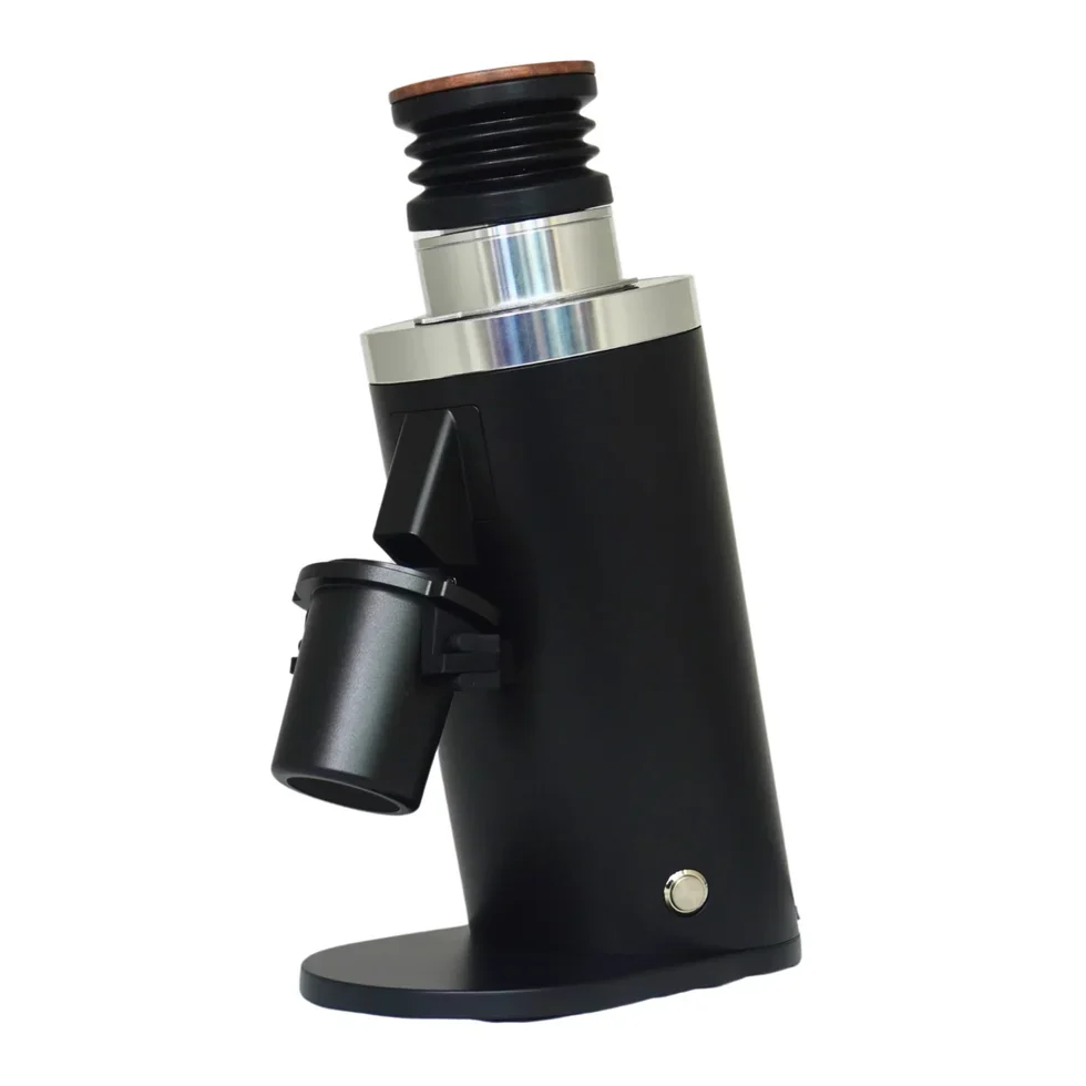 DF Grinders - DF64 Gen 2 - Single Dose Coffee Grinder (120V) - Black / Red Titanium