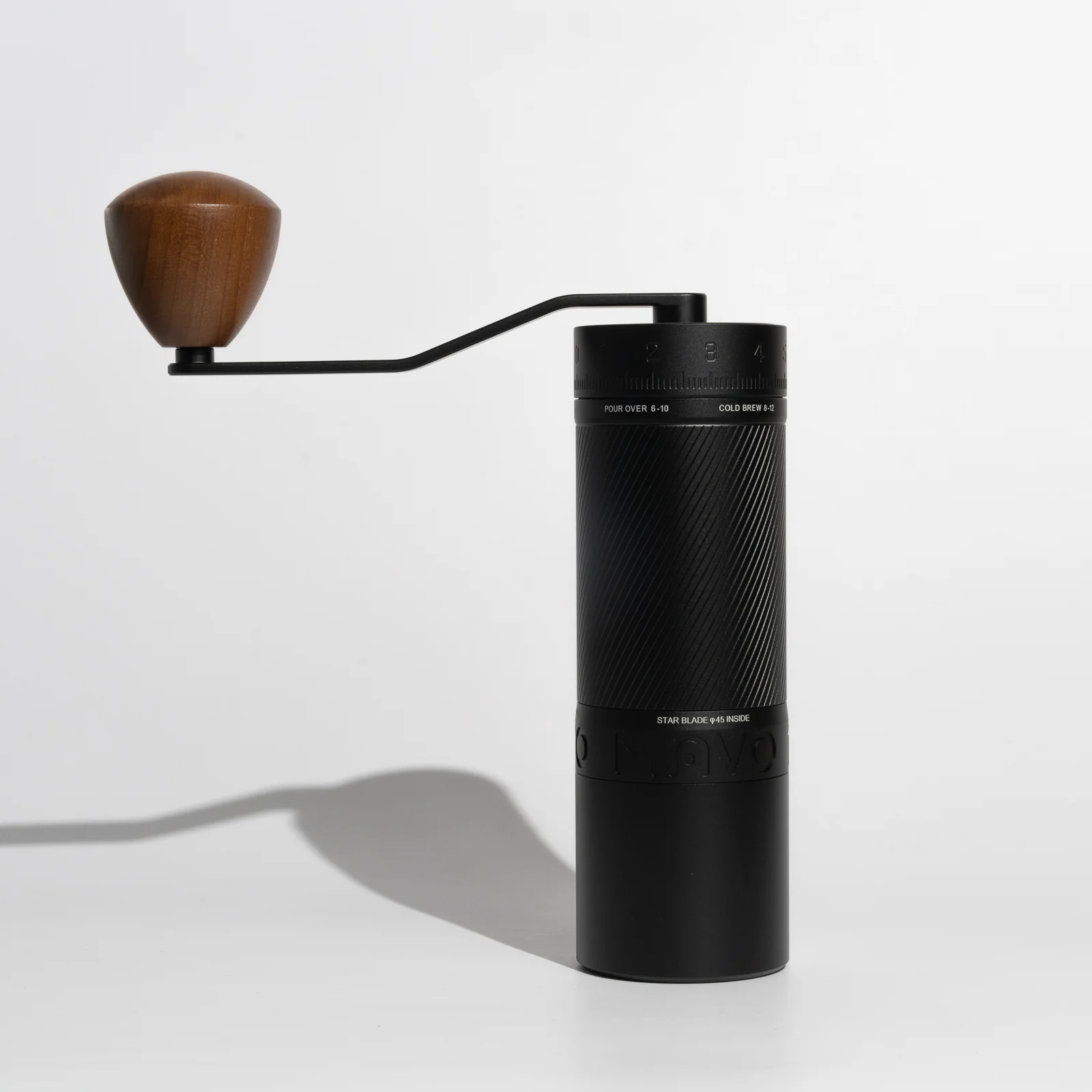Mavo - Phantox Pro Manual Coffee Grinder - OBSIDIAN BLACK