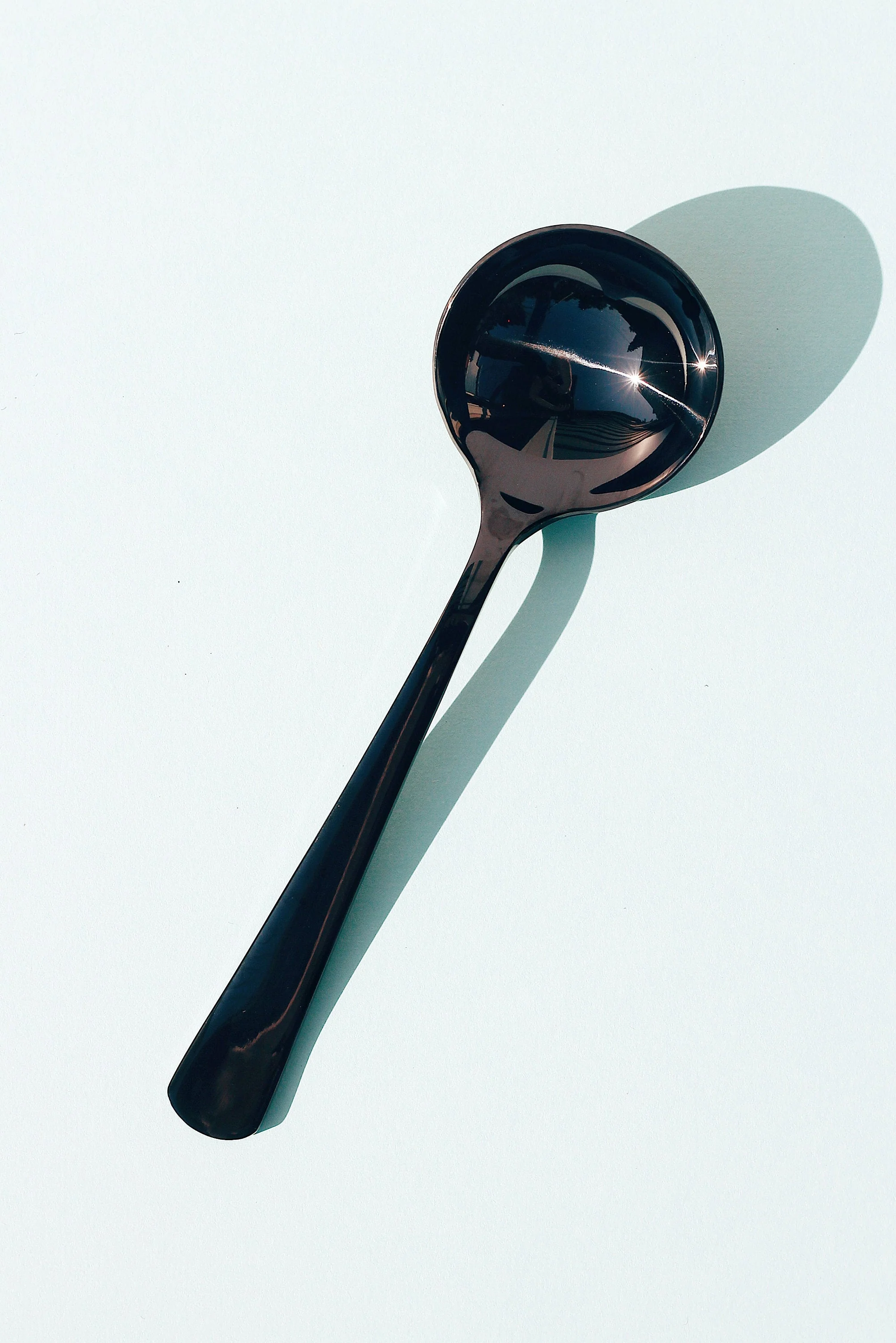 Umeshiso - Cupping Spoon | Goth Black - Small Dipper - Image 4