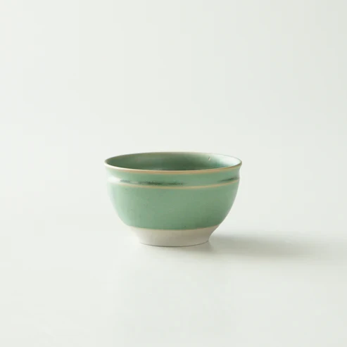 Origami - Katate Matcha Bowl | Small 230 mL - Akatsuki / Black