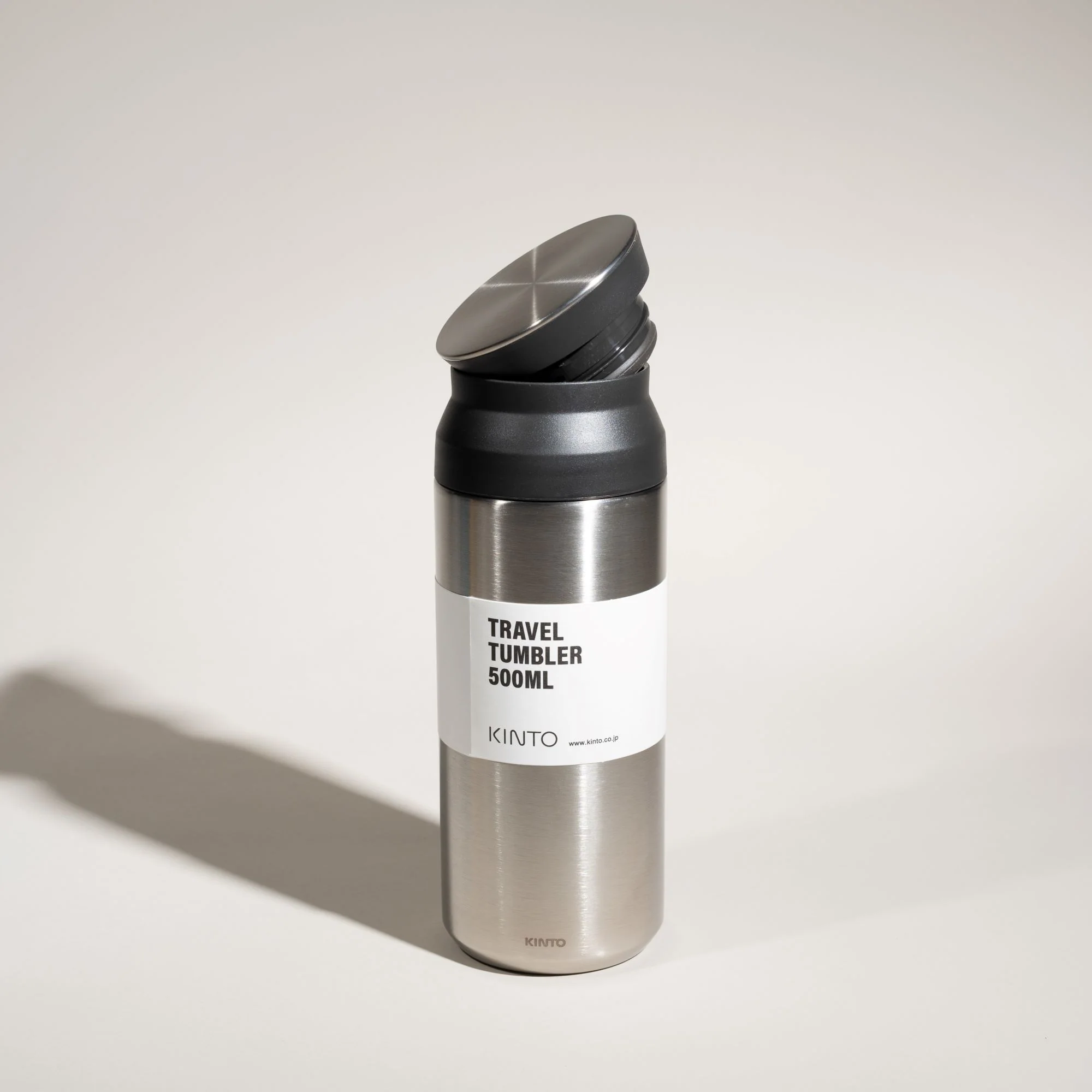 Kinto - Travel Tumbler 17 oz | 500 mL - Sand Beige - Image 8