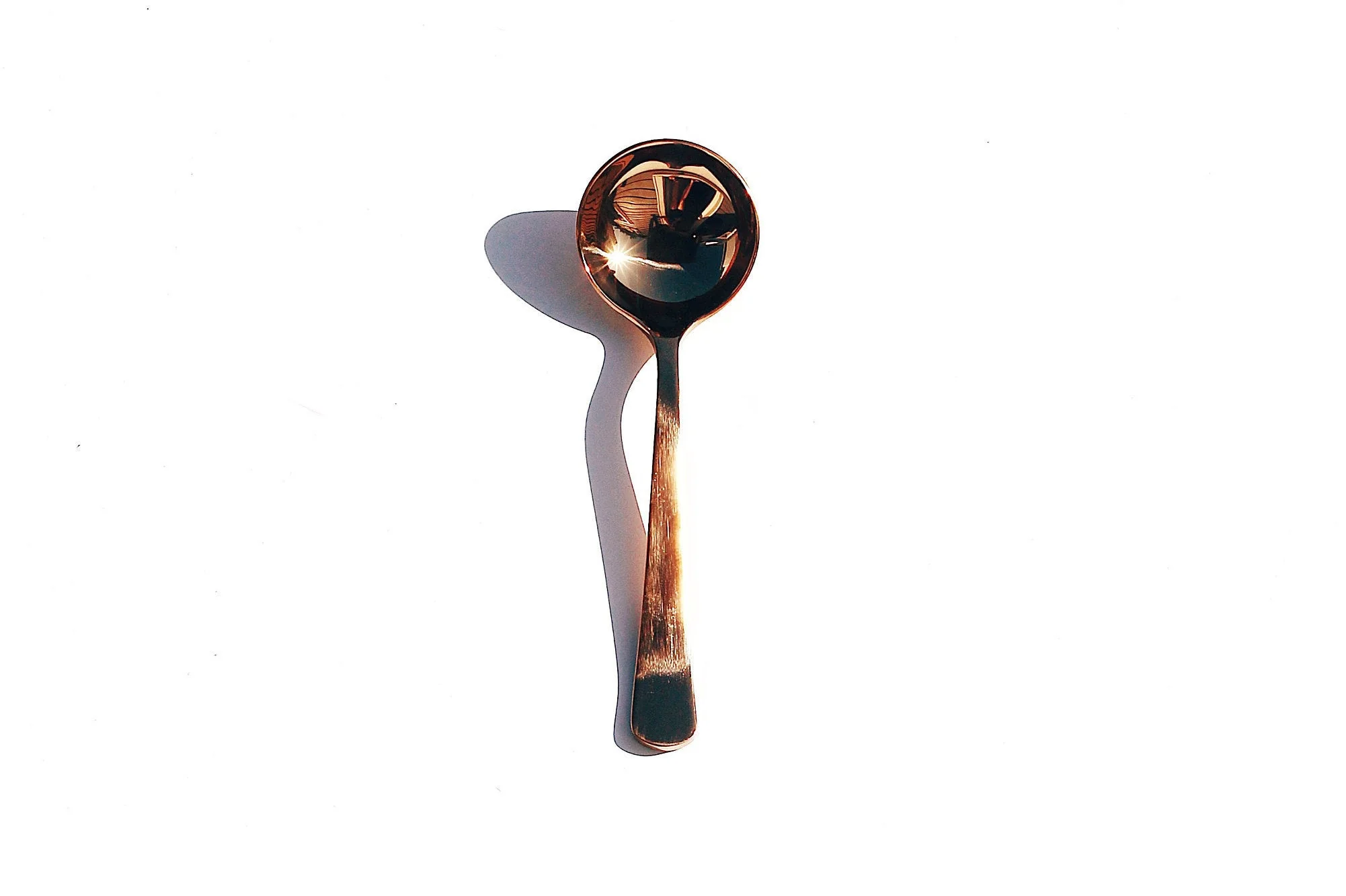Umeshiso - Cupping Spoon | Rose Gold - Small Dipper