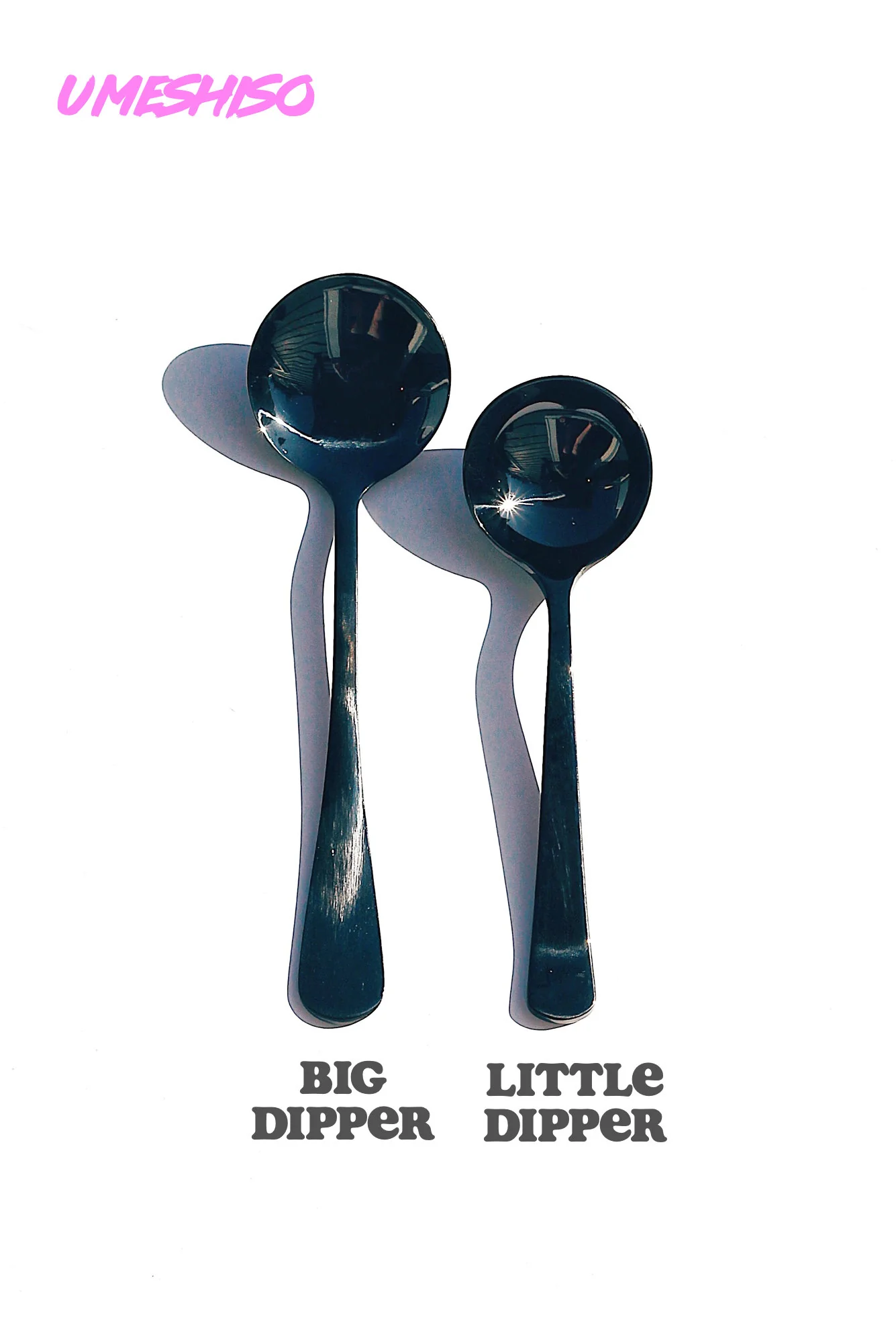 Umeshiso - Cupping Spoon | Goth Black - Small Dipper - Image 7