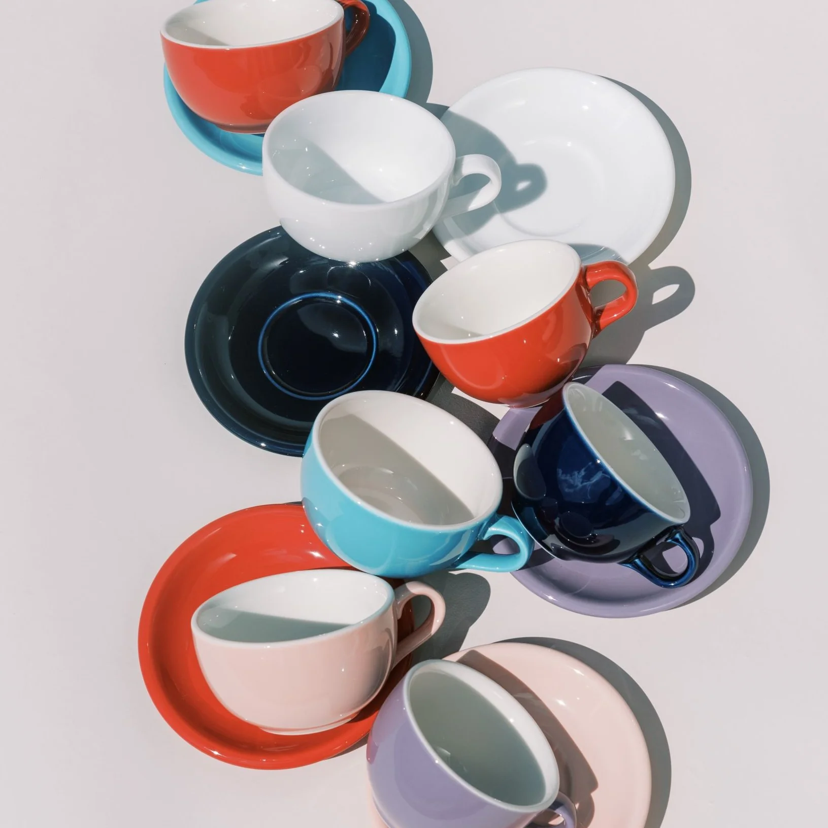 ORIGAMI - Bowl Saucer for 6 / 8 / 10 oz - Black
