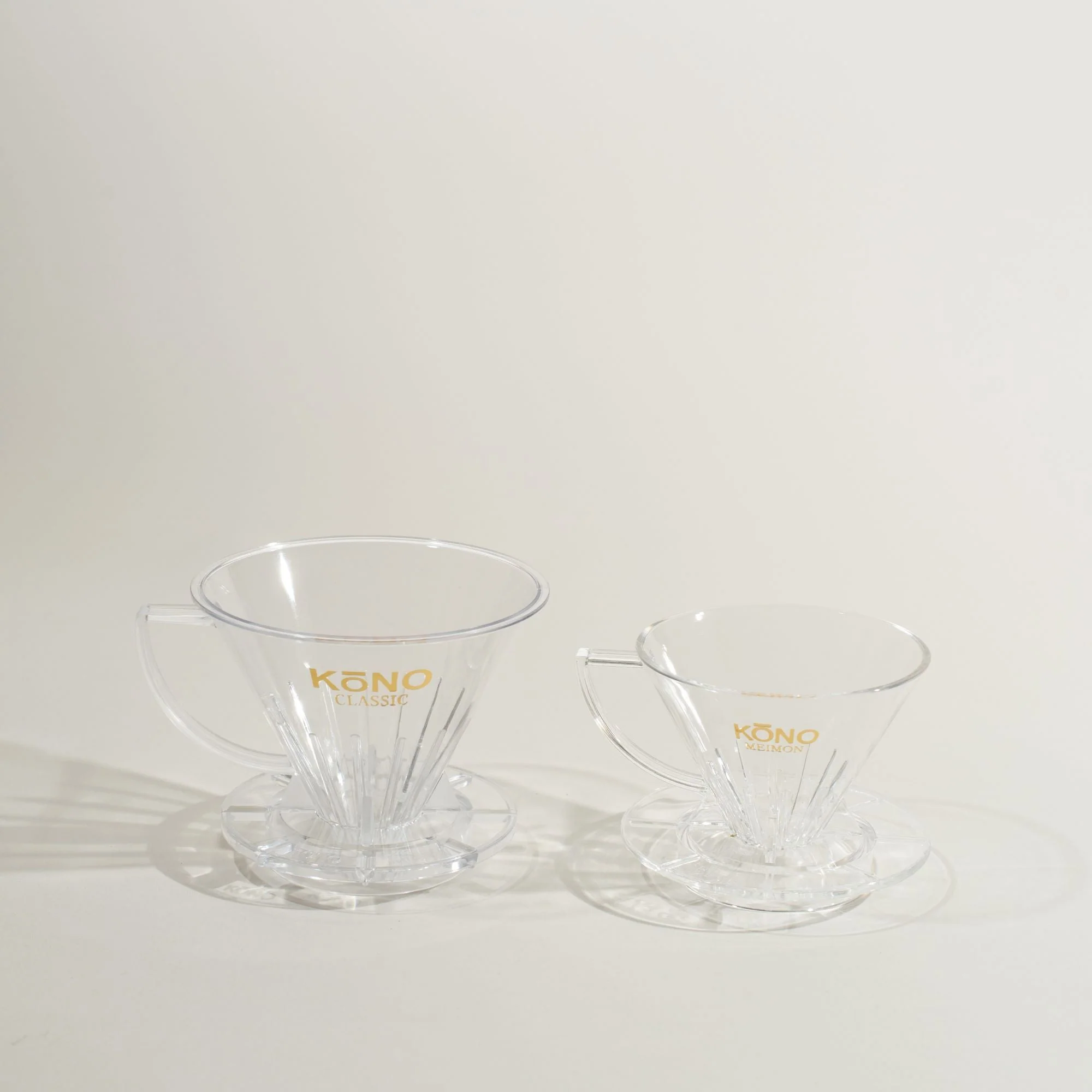 Kono - Meimon MD-41 Plastic Dripper Clear - 4 cup - Image 3