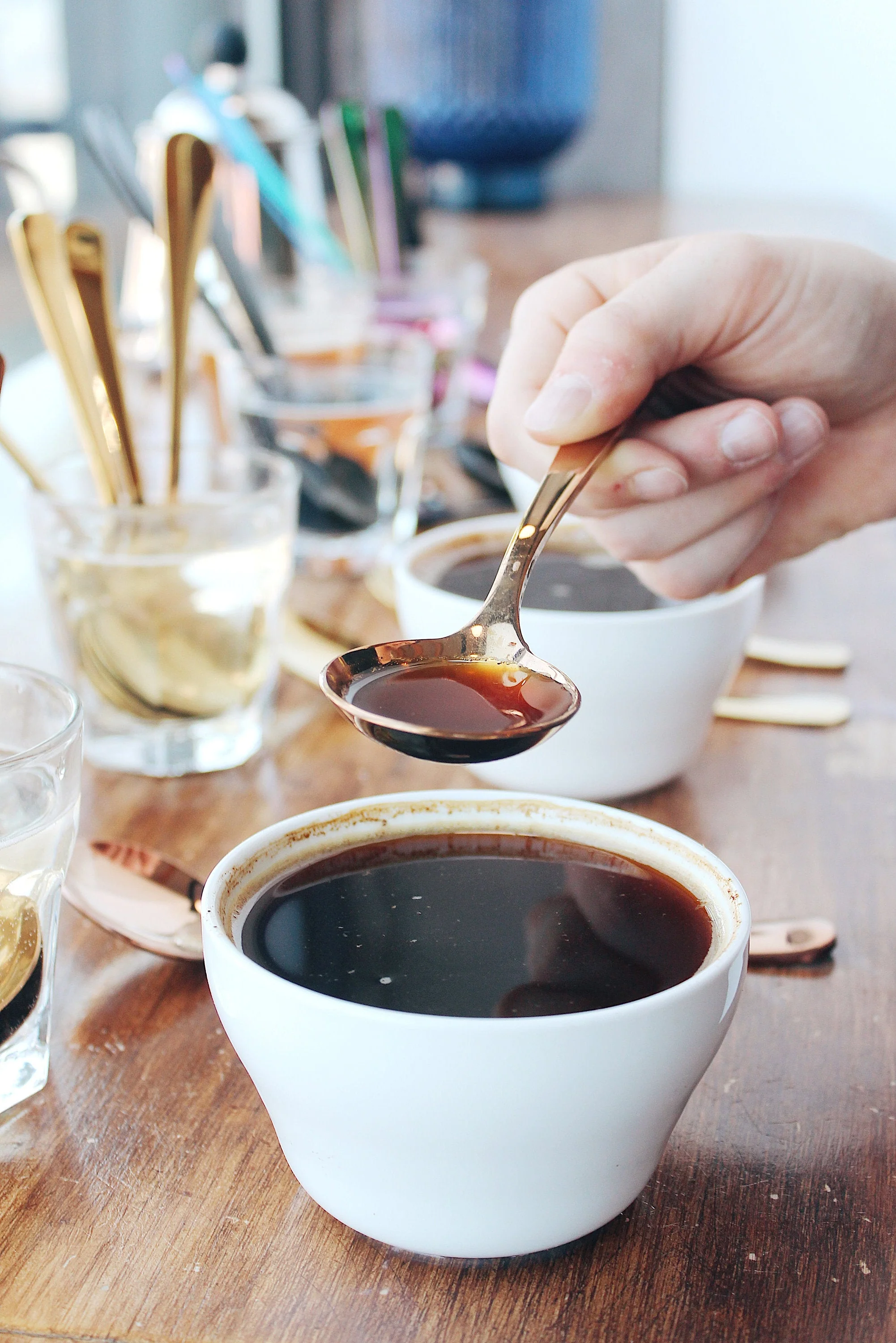 Umeshiso - Cupping Spoon | Rose Gold - Small Dipper - Image 9