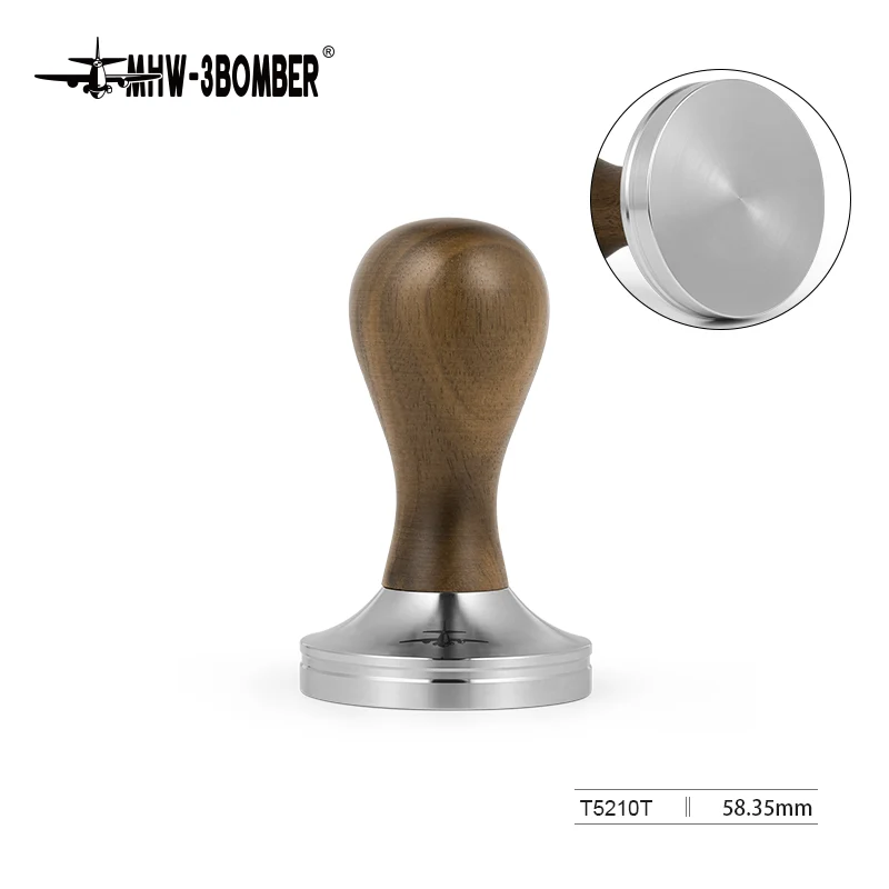 MHW-3BOMBER - Vase Tamper | Walnut 58.35 mm - Image 3