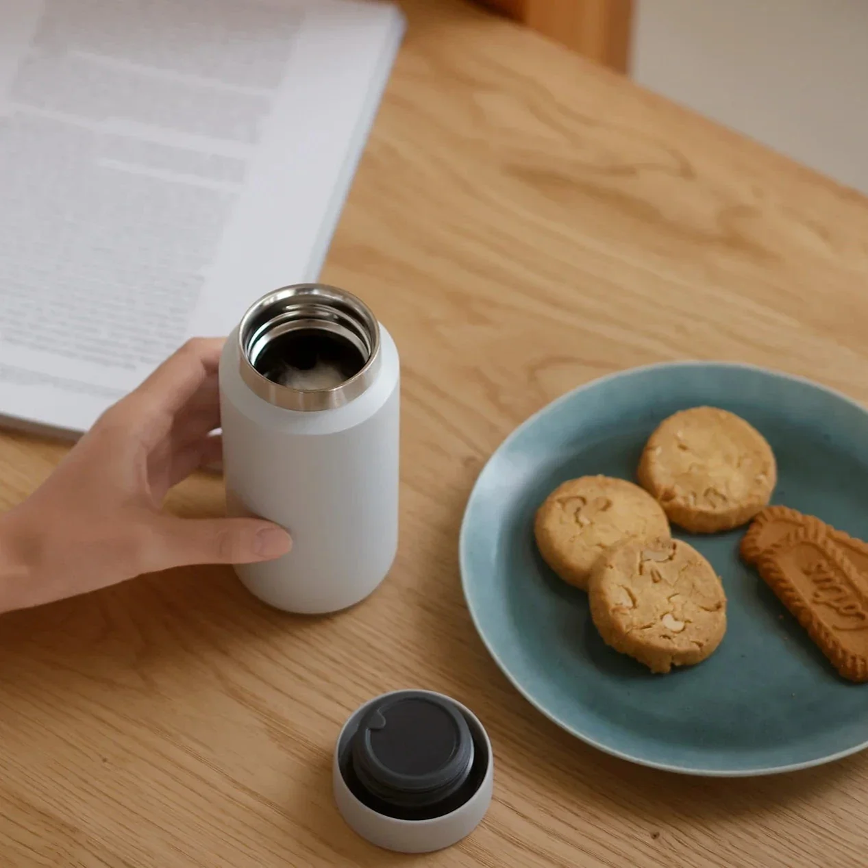 Rivers - Moku Drink Bottle | 350 mL - Taupe - 350 mL - Image 3