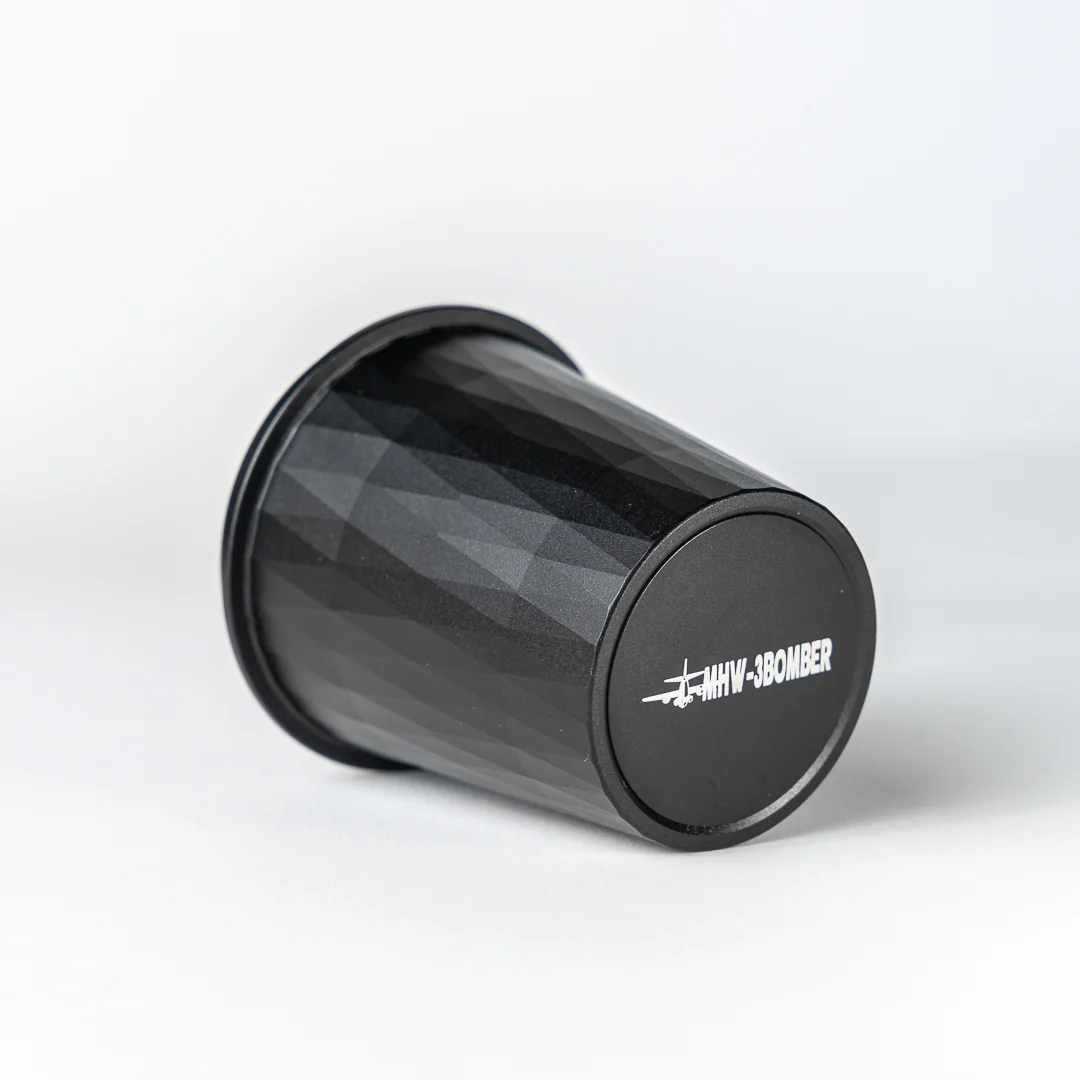 MHW-3BOMBER - Diamond Coffee Dosing Cup | 58mm matte black - Image 2