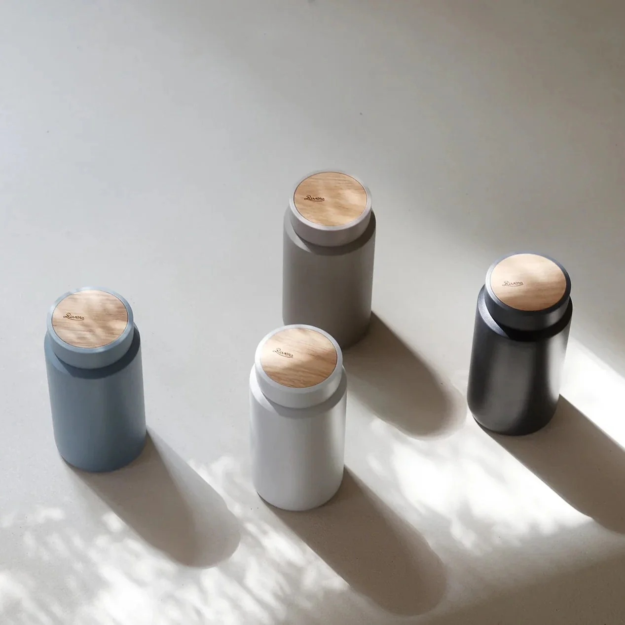 Rivers - Moku Drink Bottle | 350 mL - Taupe - 350 mL