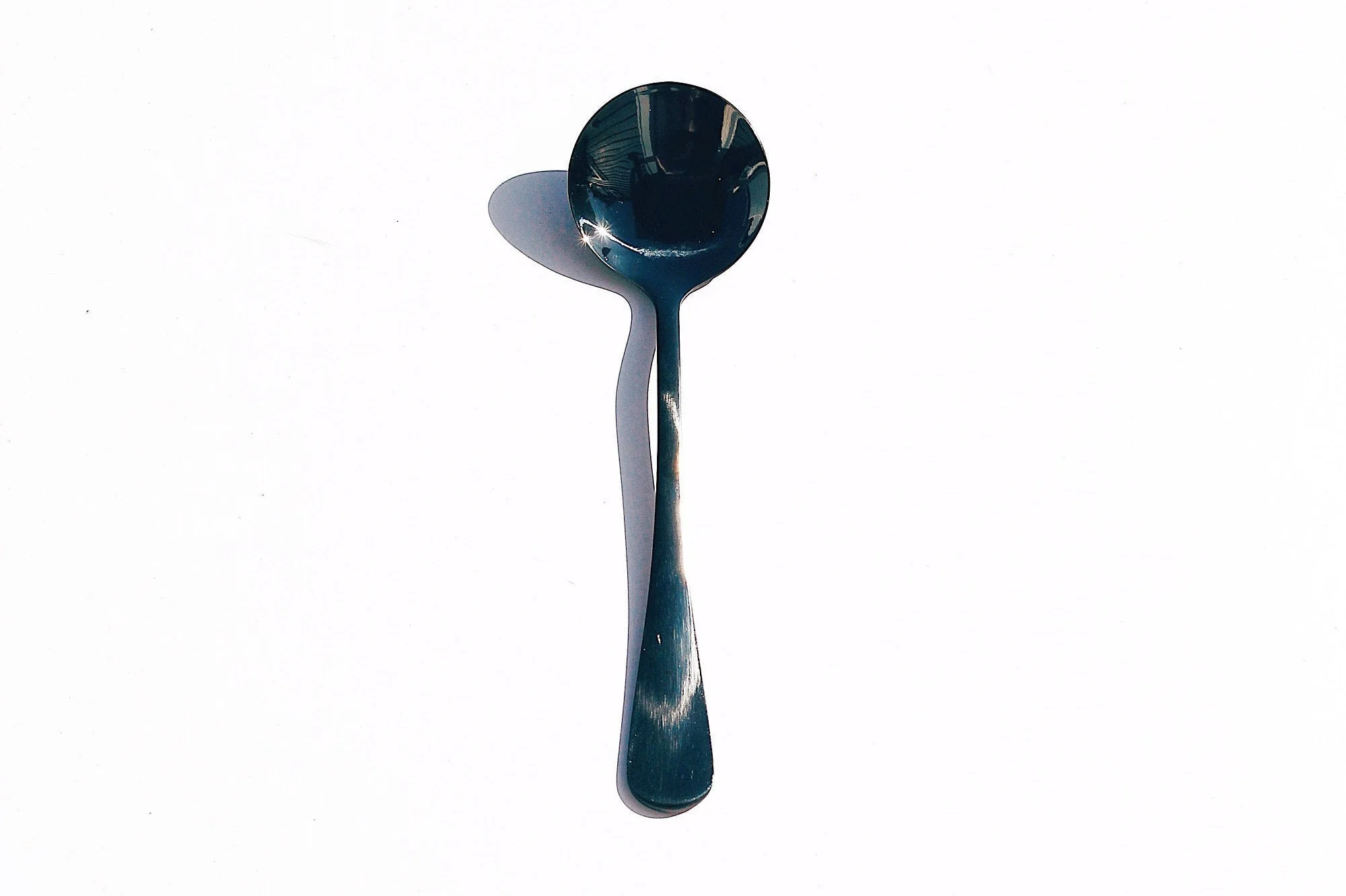 Umeshiso - Cupping Spoon | Goth Black - Small Dipper - Image 8