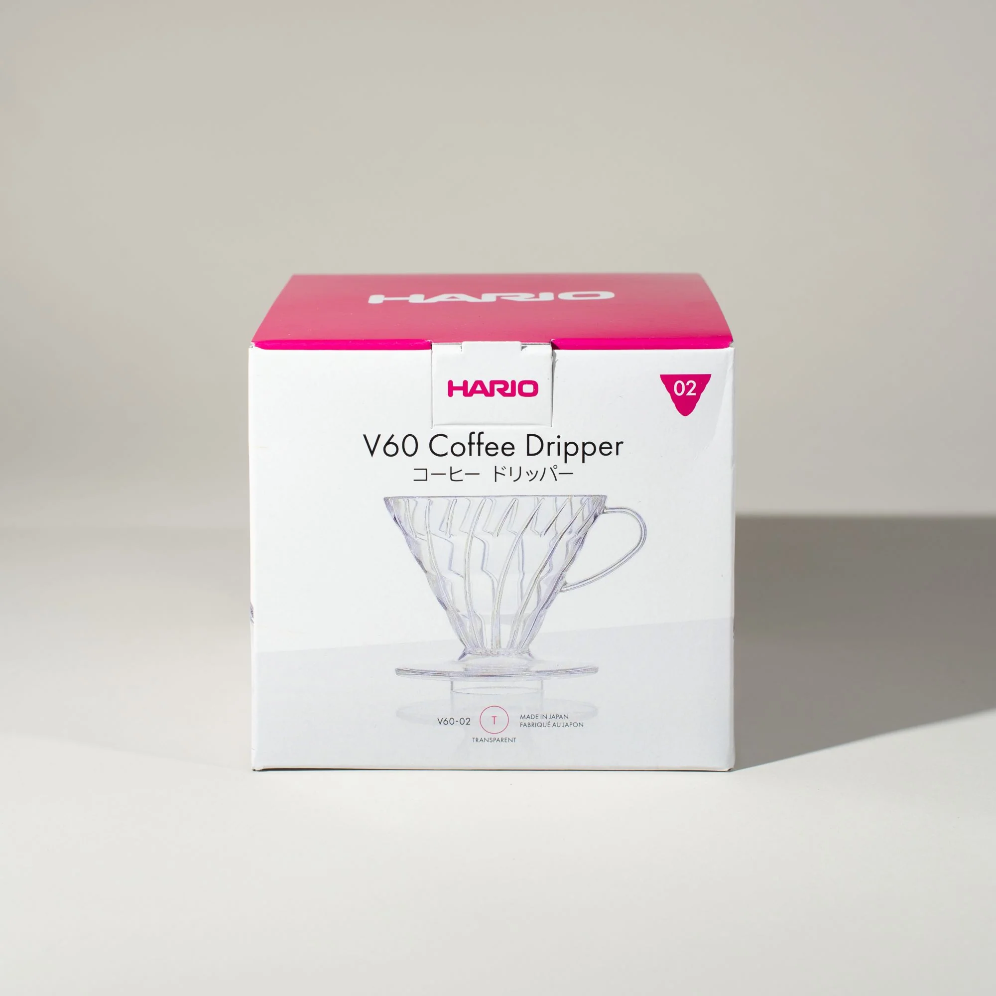 Hario - V60 Dripper Plastic - V60-03 - Clear - Image 3