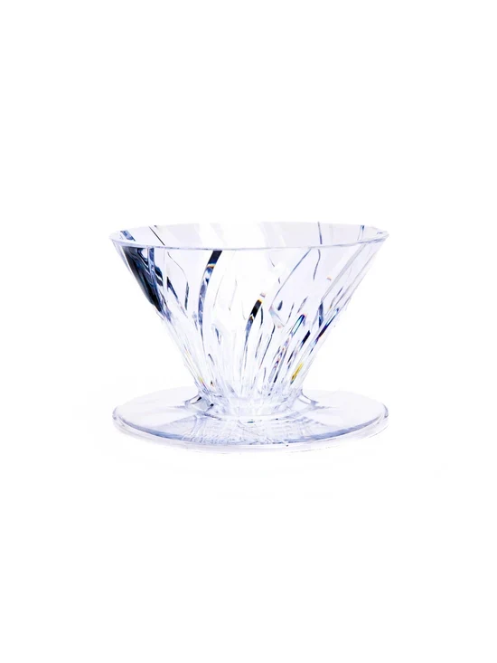 HARIO - V60-01 Alpha Series Dripper (Tritan) - Black - Image 4