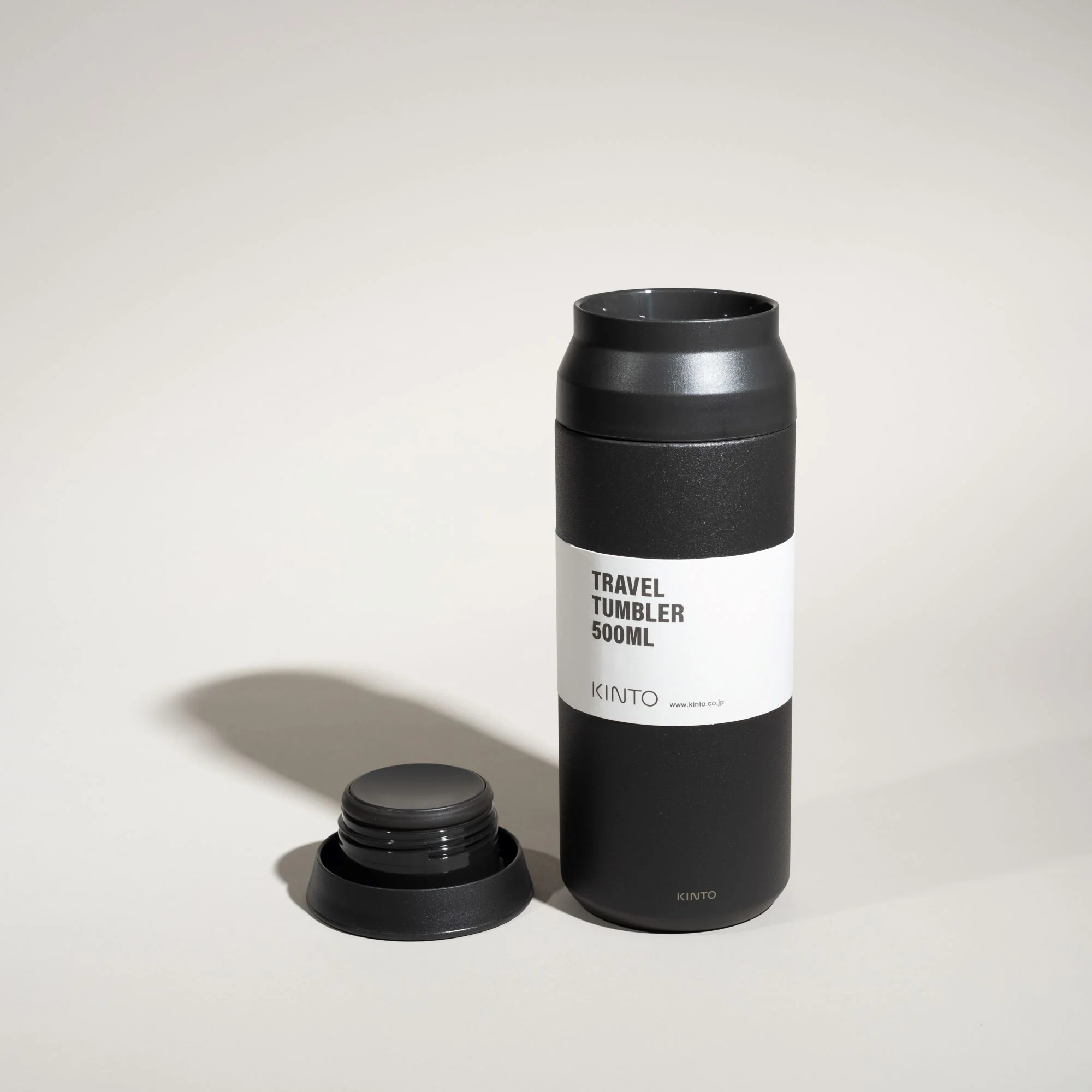 Kinto - Travel Tumbler 17 oz | 500 mL - Sand Beige - Image 4