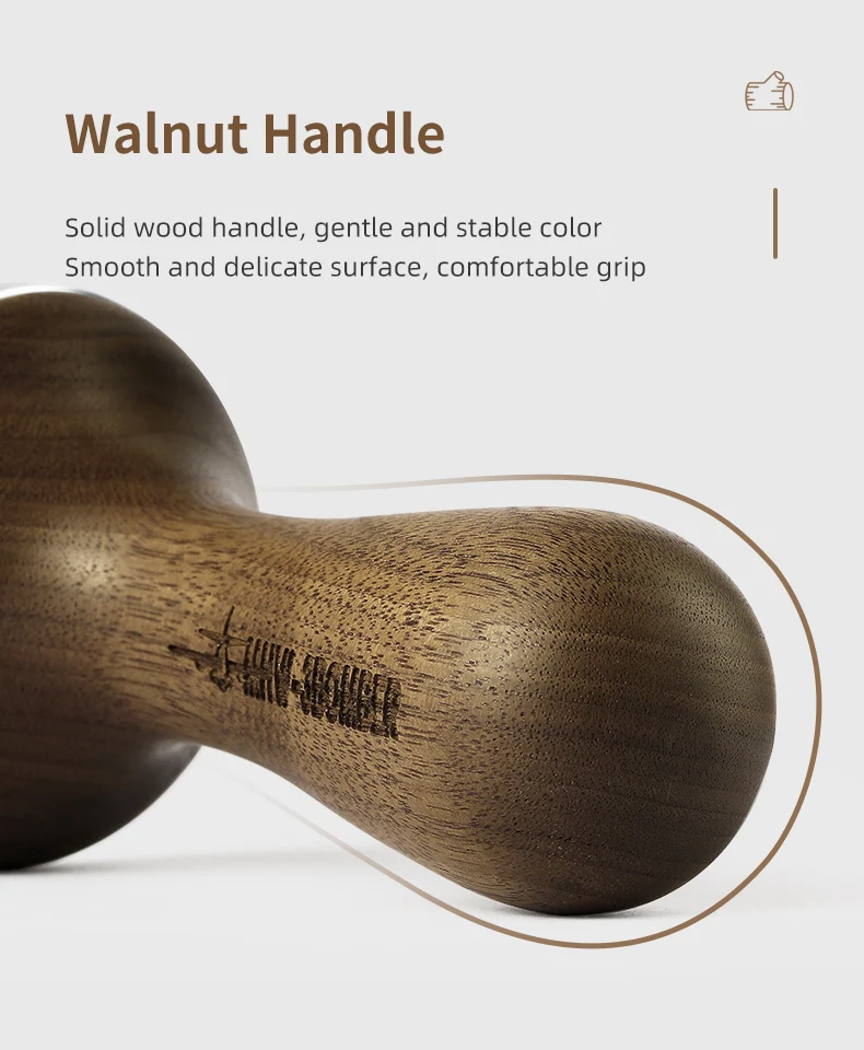MHW-3BOMBER - Mirror Tamper | Walnut 58.35 mm - Image 4