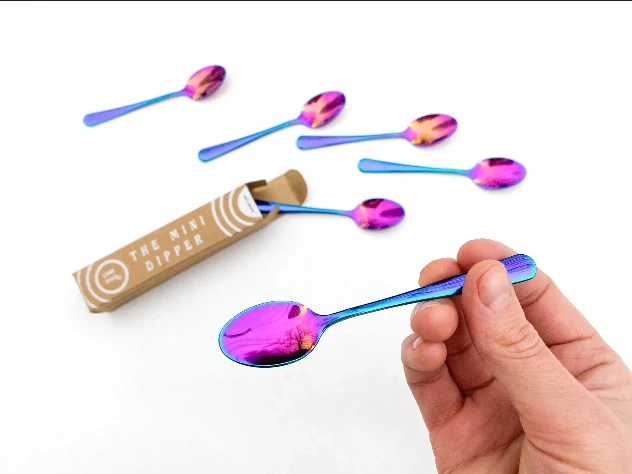 Umeshiso - Mini Spoon - Single - Rainbow