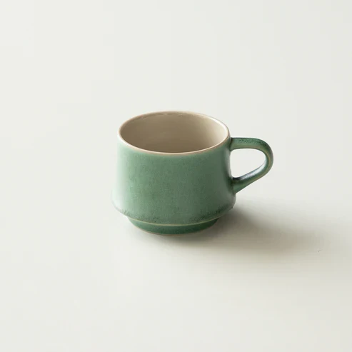 ORIGAMI - Flare Coffee Cup - 200 mL - Vintage Green - Image 2