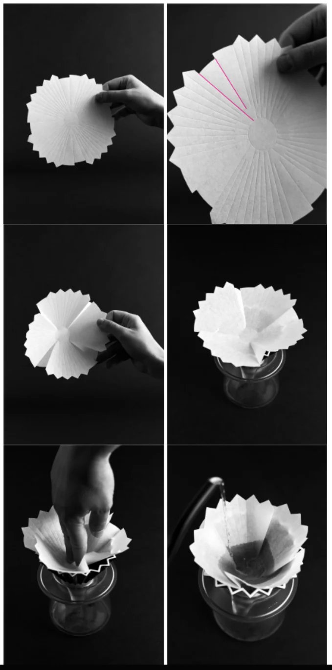 SIBARIST - ORIGAMI Special Edition | FAST Paper Filter - Pack of 25 - Image 8