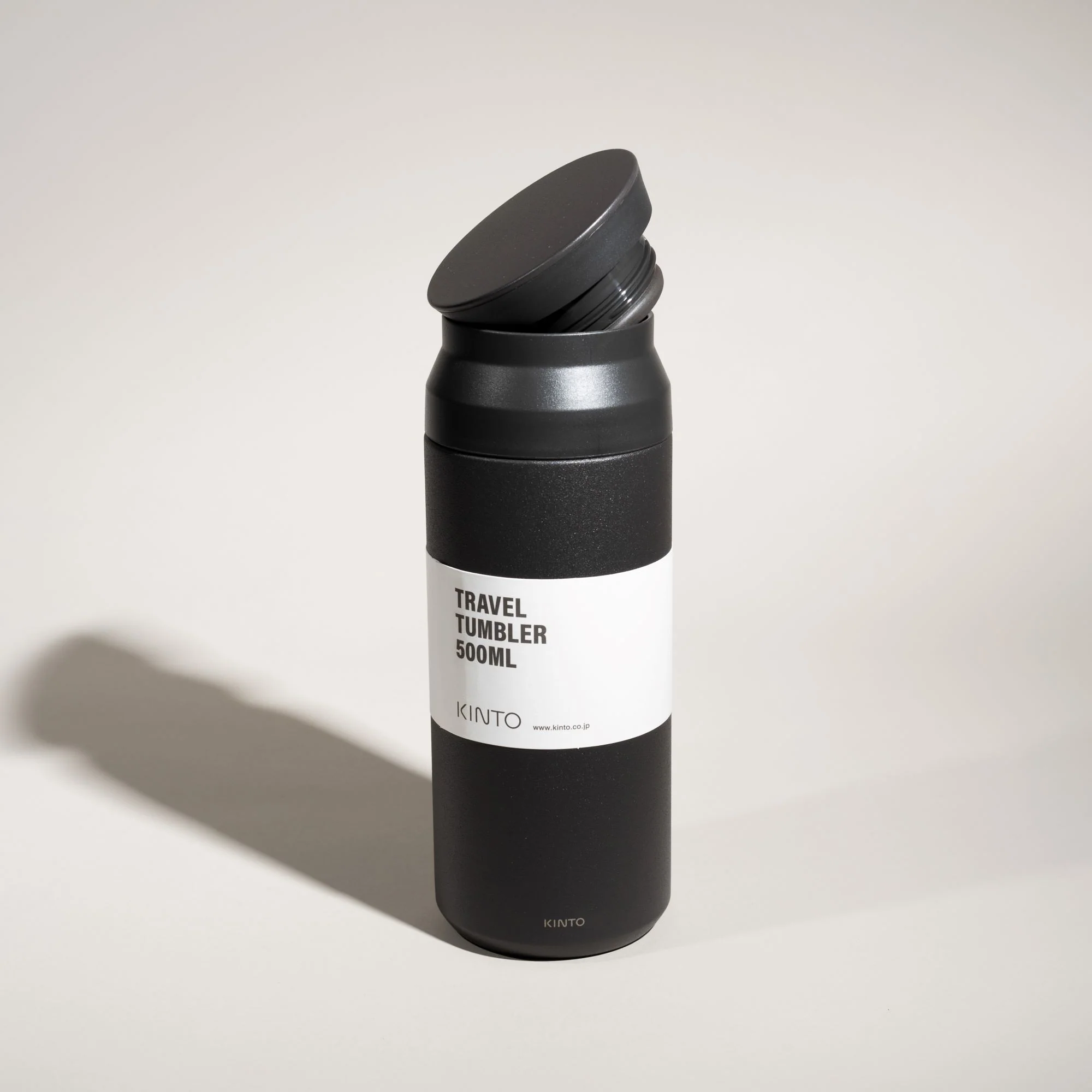 Kinto - Travel Tumbler 17 oz | 500 mL - Sand Beige - Image 3