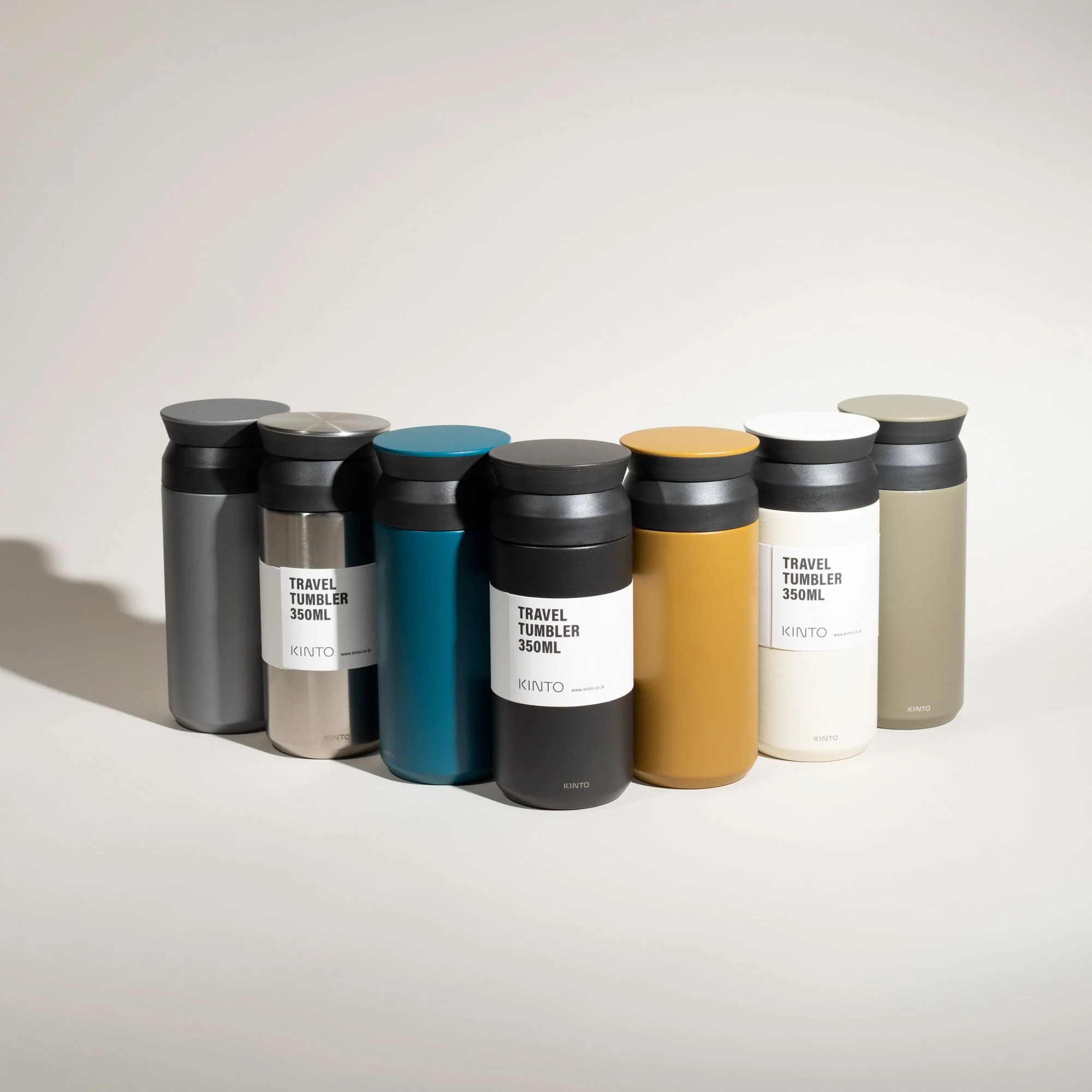 Kinto - Travel Tumbler 12 oz | 350 mL - Sand Beige - Image 10