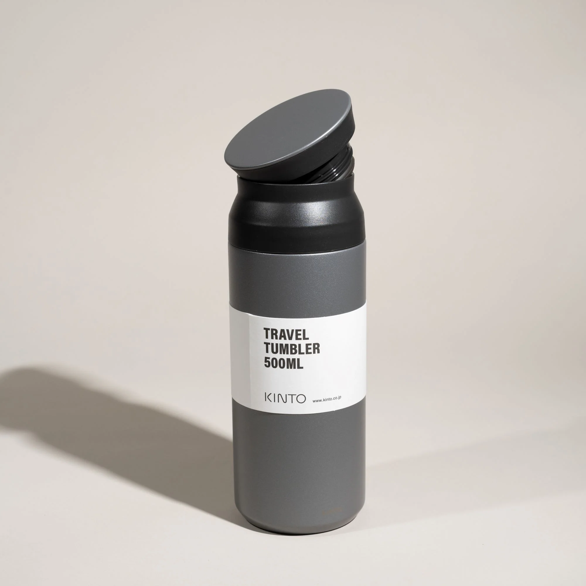 Kinto - Travel Tumbler 17 oz | 500 mL - Sand Beige - Image 5