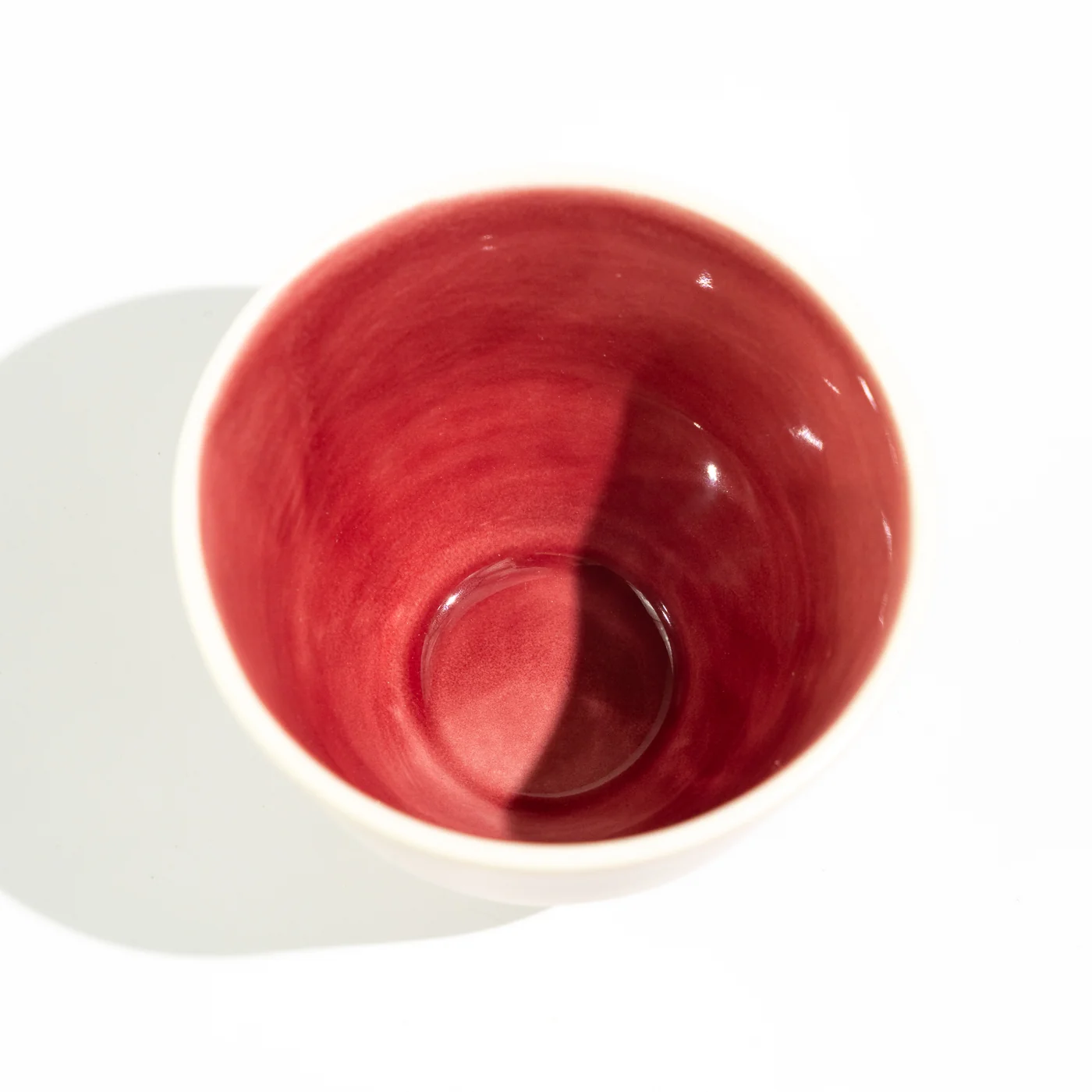 MK Studio - Matte Pink with Glossy Pink Inside | Handmade Porcelain Cup - A2 - Image 25