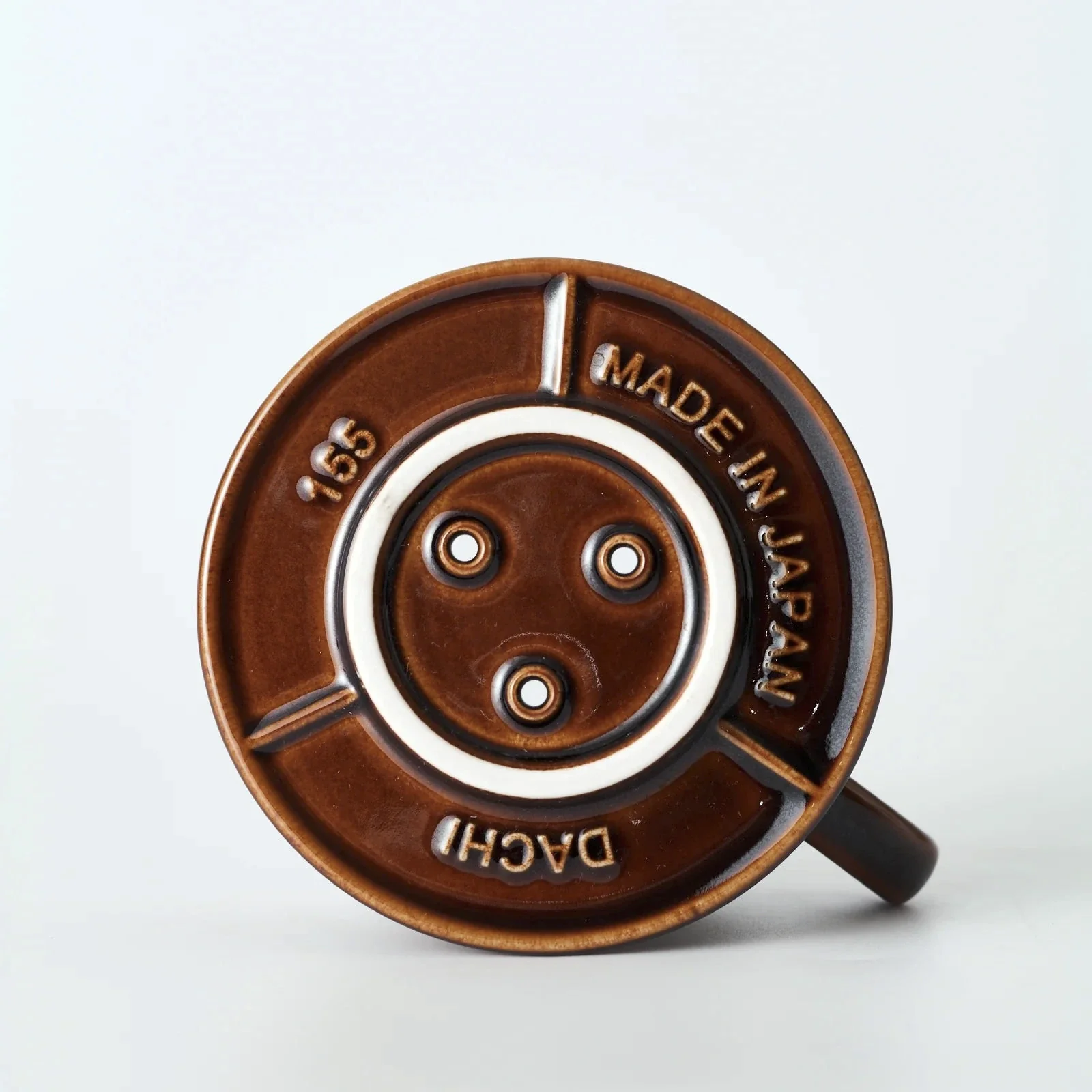 Kalita - Mino-yaki Dripper Gloss Series - 185 / Gloss Brown - Image 3