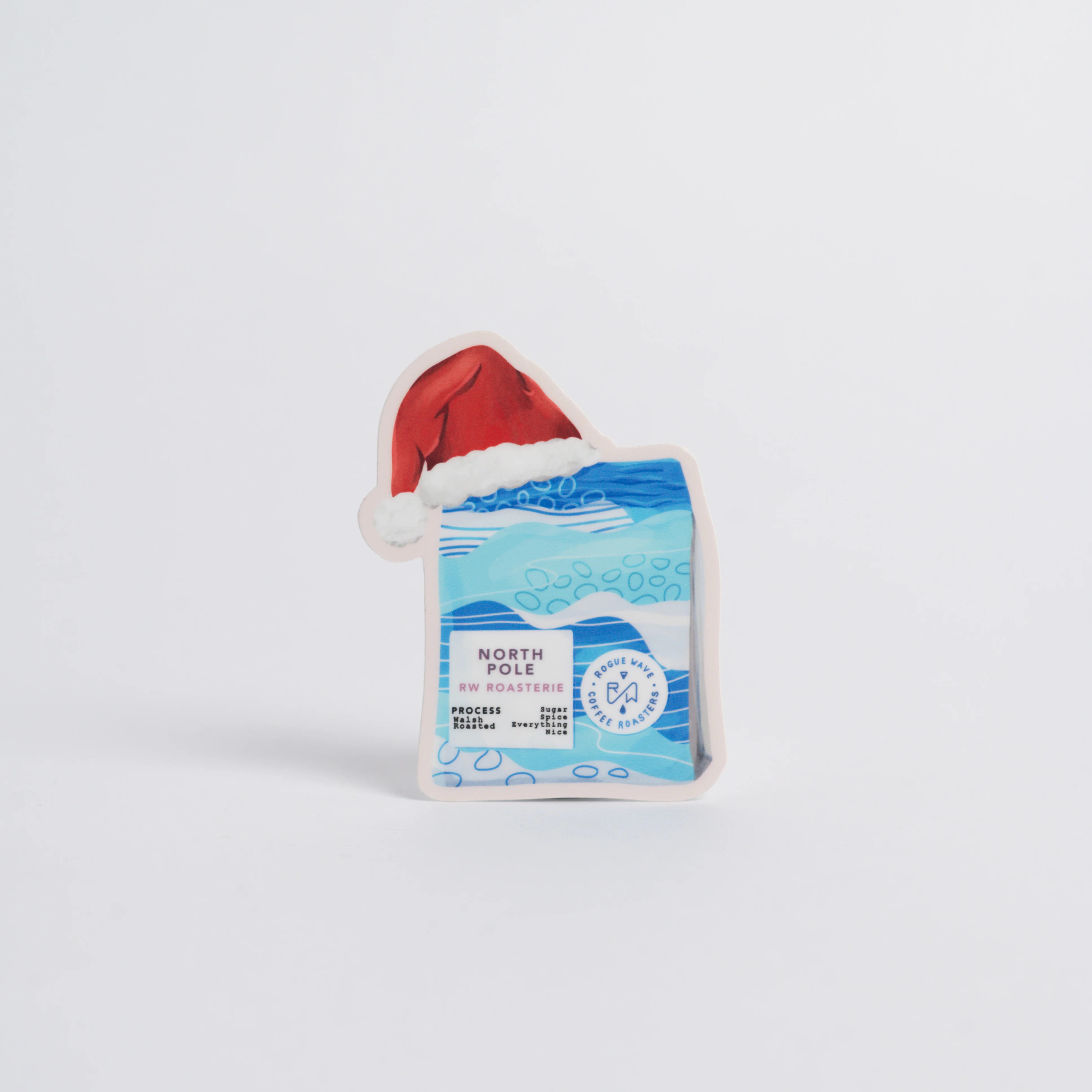 RW Holiday Coffee Sticker - Niche Create